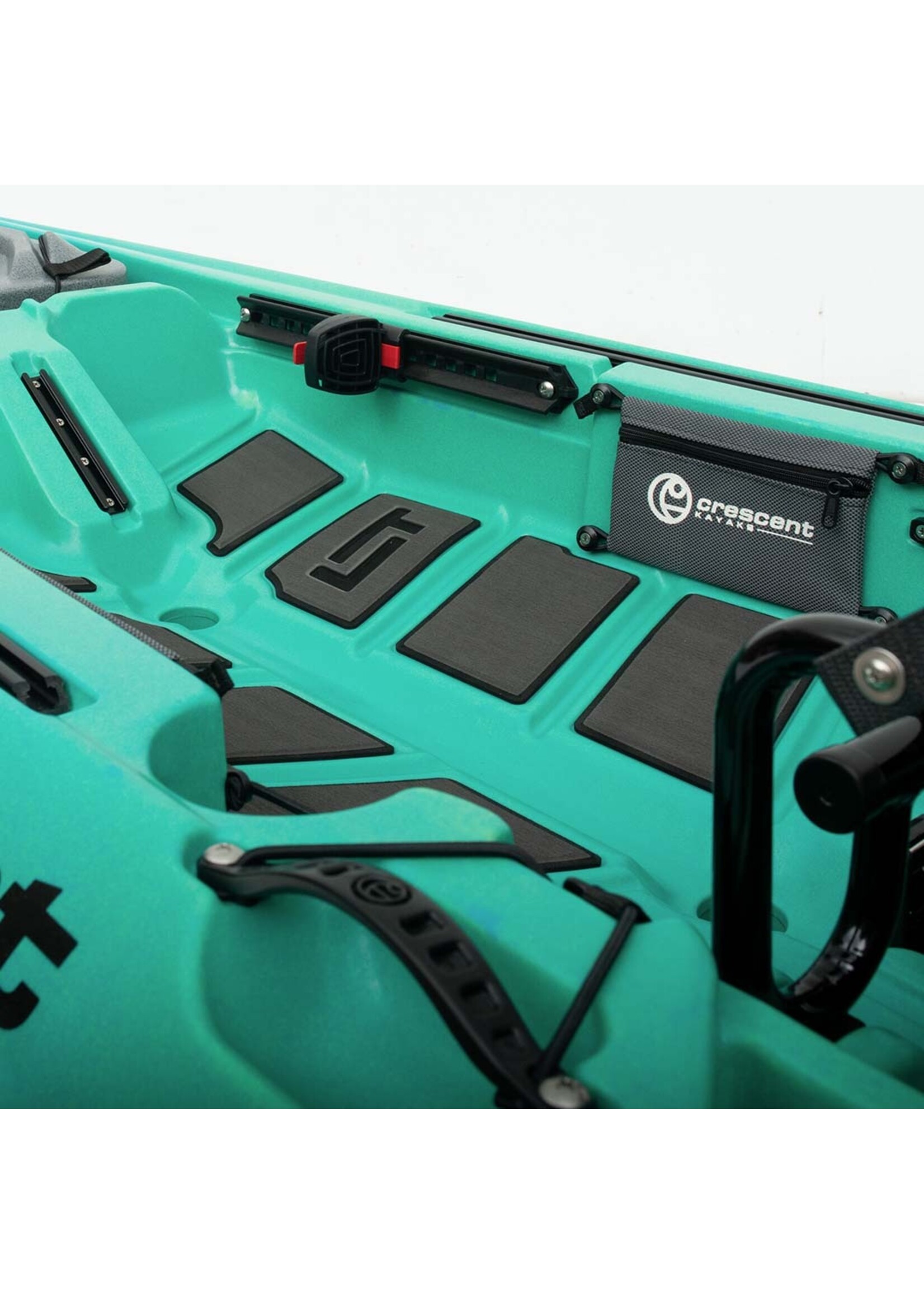 Crescent Kayaks LiteTackle II Pad Kit - Charcoal Cockpit