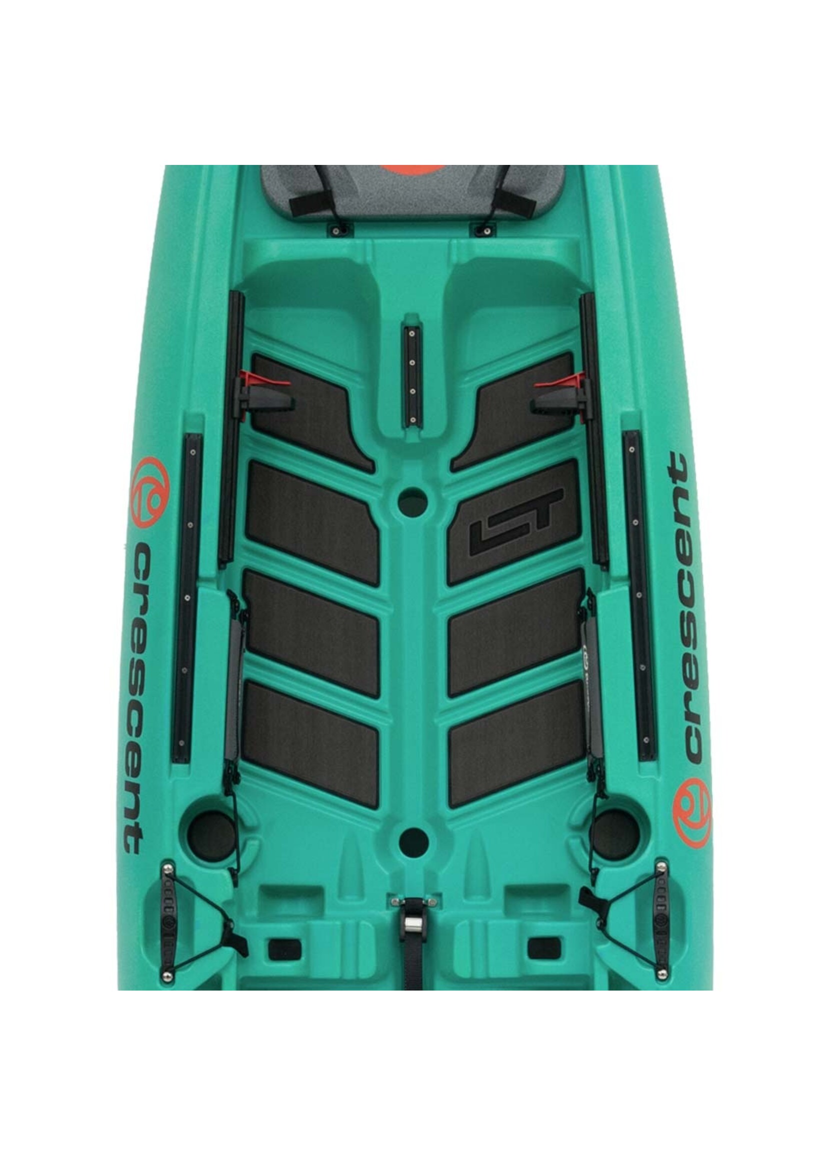 Crescent Kayaks LiteTackle II Pad Kit - Charcoal Cockpit