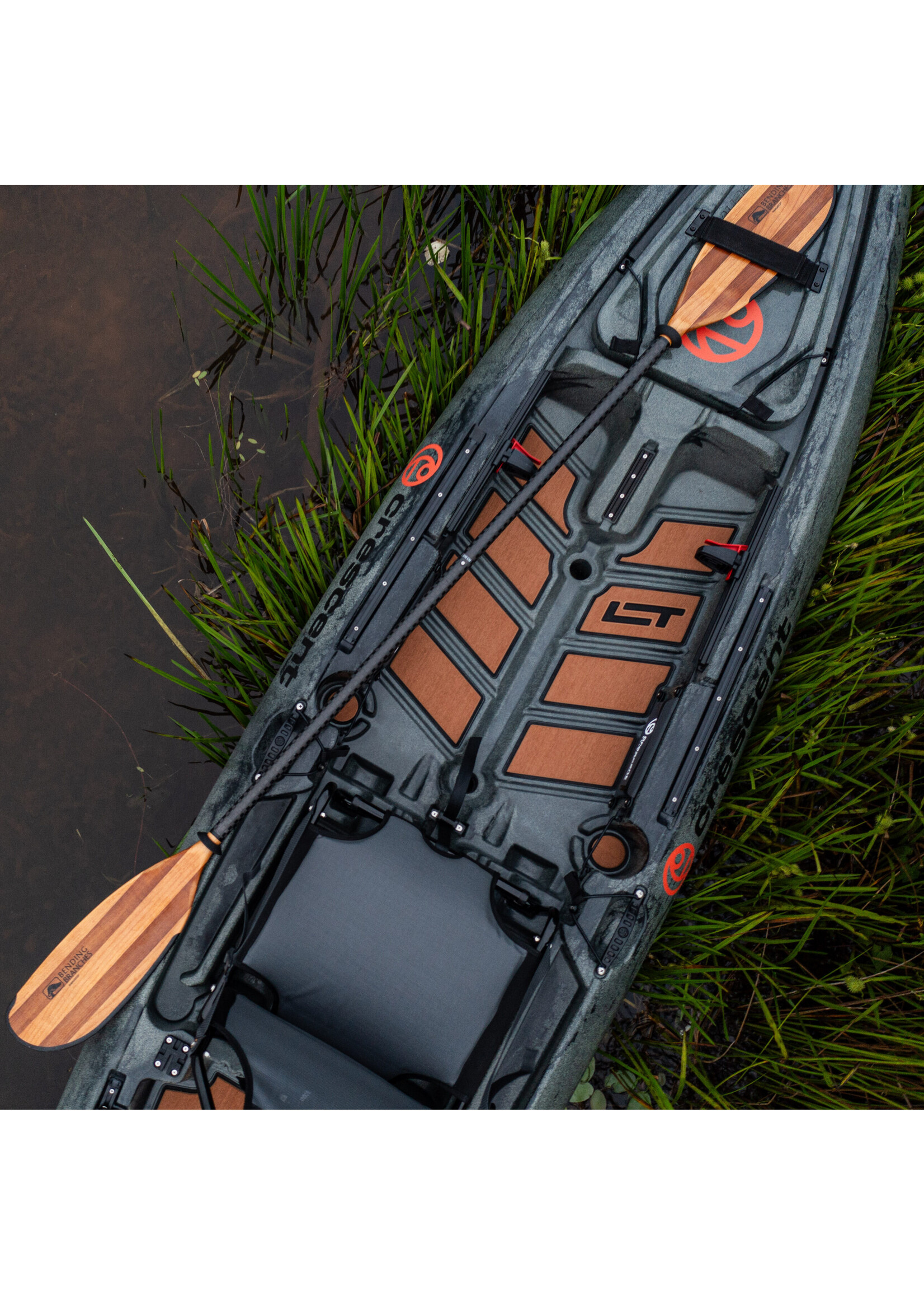 Crescent Kayaks LiteTackle II Pad Kit - Charcoal Cockpit