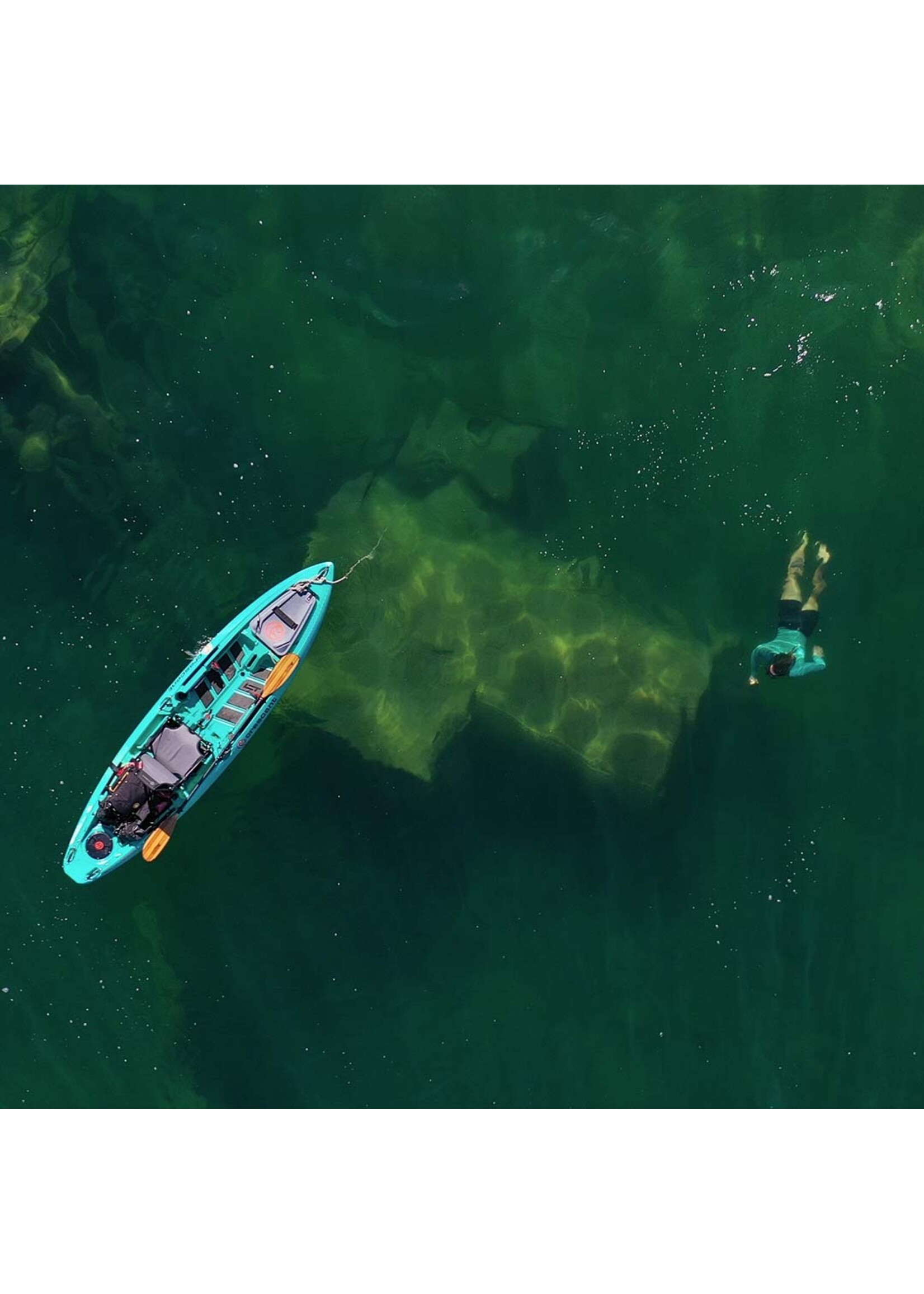 Crescent Kayaks LiteTackle II Pad Kit - Charcoal Cockpit