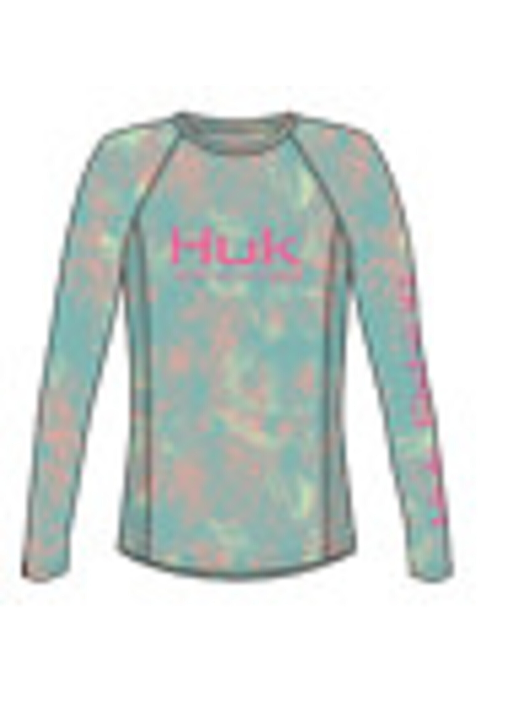 Huk HUK AQUA DYE PURSUIT CREW - Marine Blue