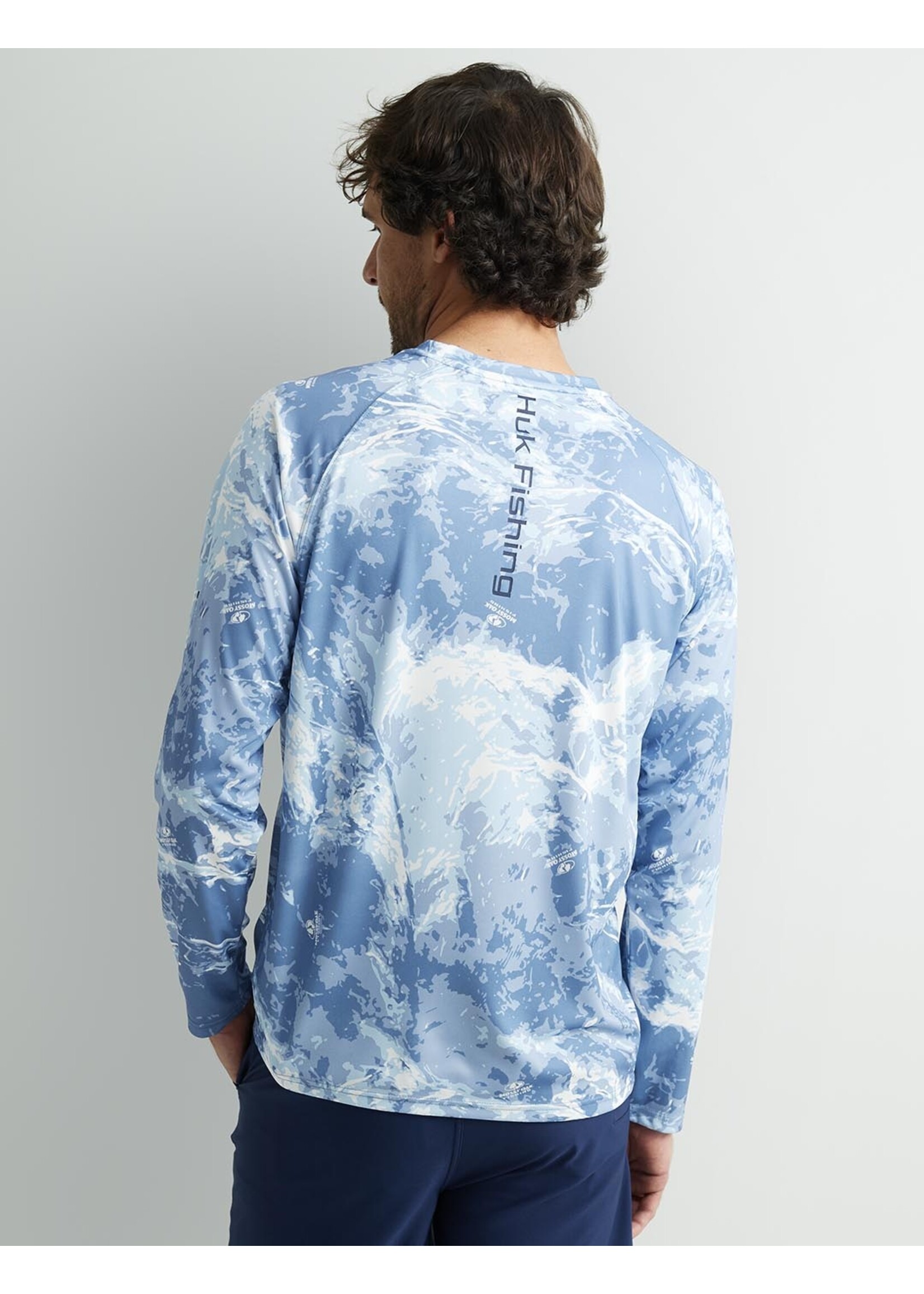 Huk HUK Mossy Oak Pursuit Crew  - Dark gray