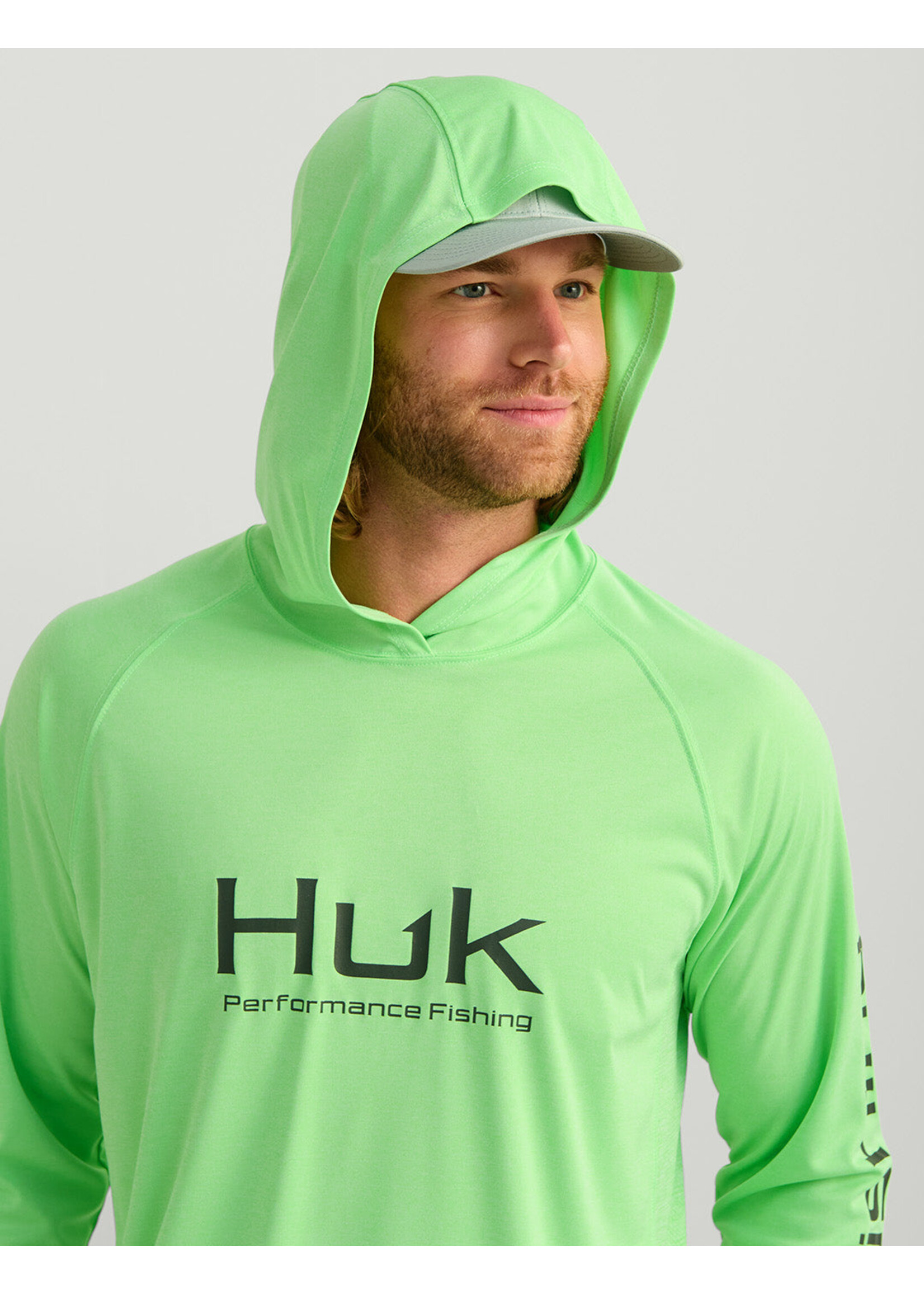 Huk HUK Vented Pursuit Hoodie Performance -Marine Blue