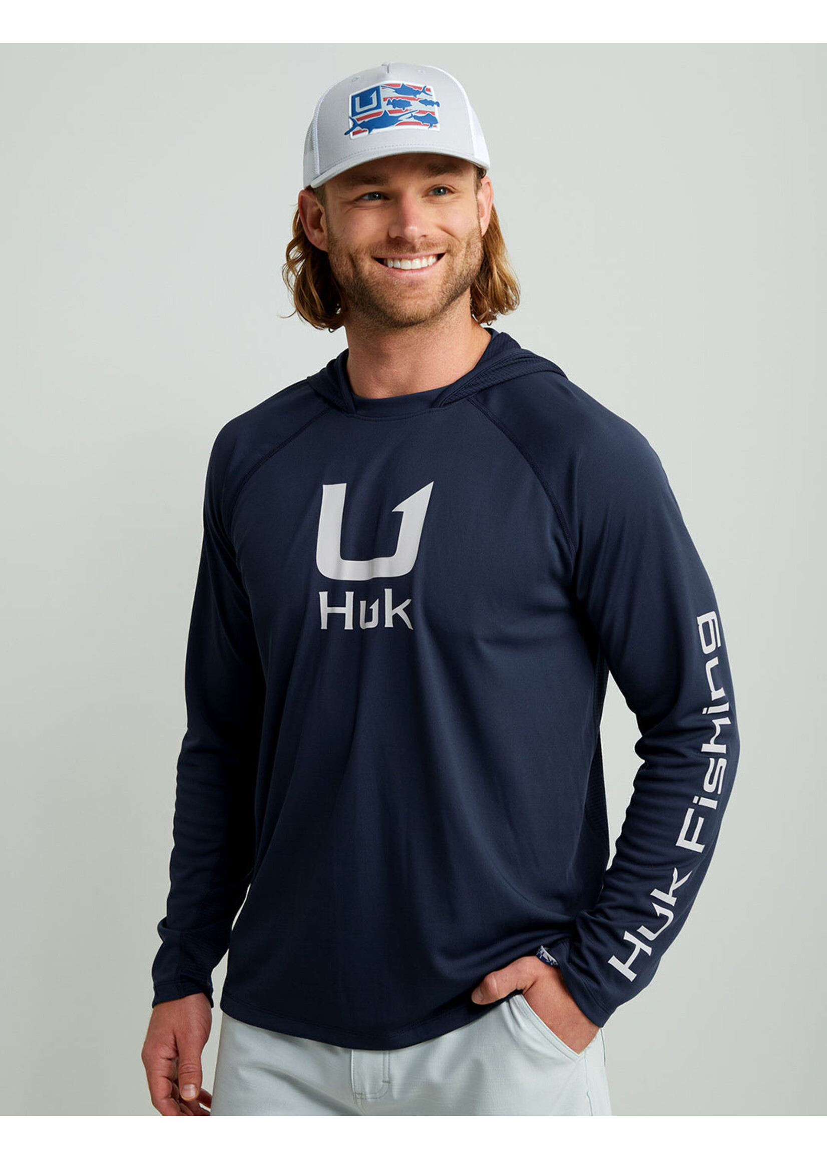 Huk HUK Icon Hoodie Performance -  Naval Academy