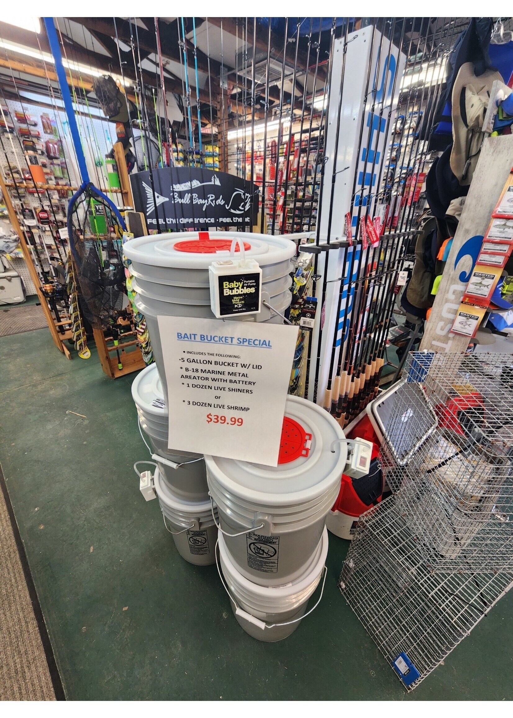 Estero River Outfitters ERO Bait Bucket Special