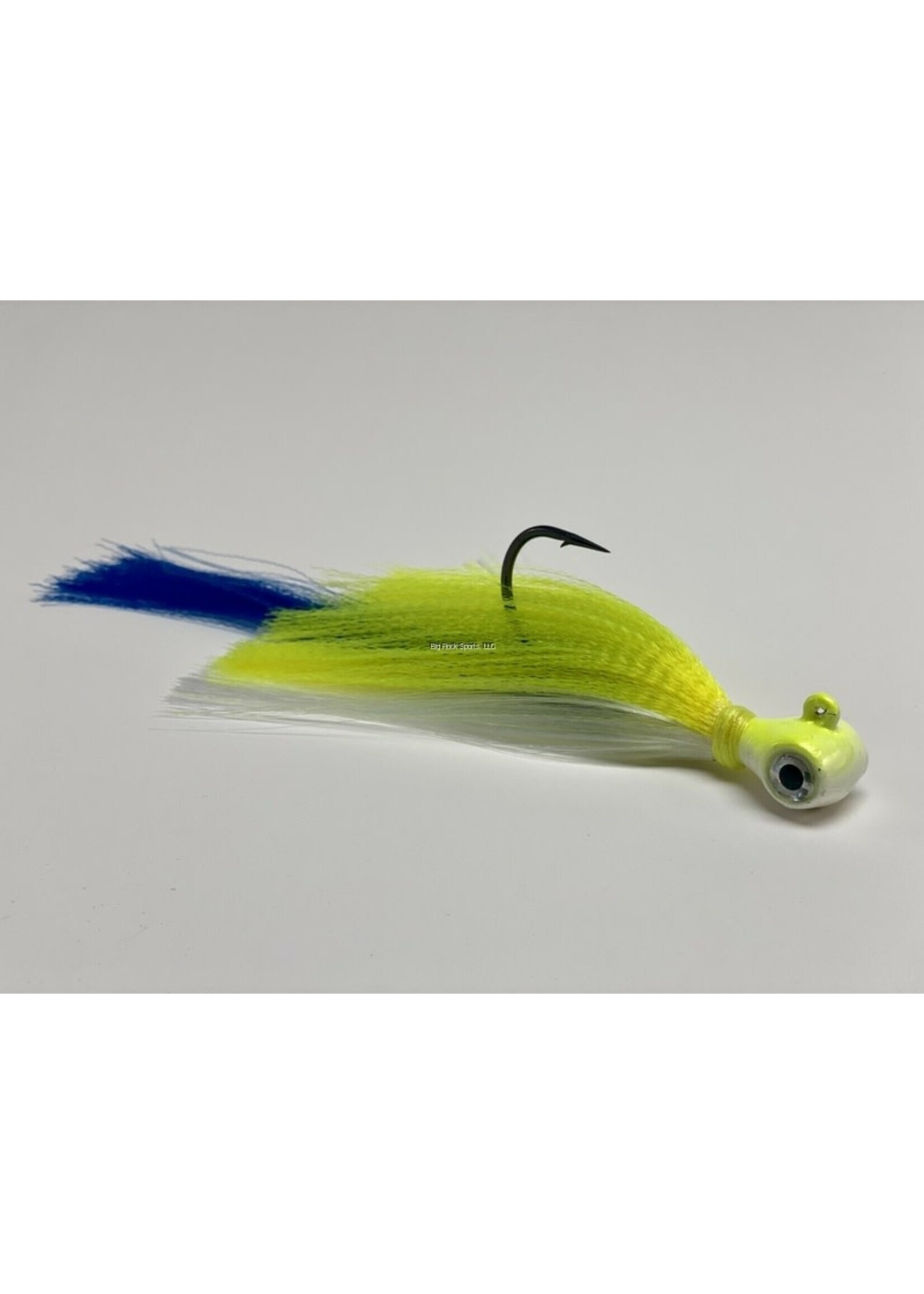 R&R Tackle R&R Chartreuse  1.5 oz   chart head, chart body, blue tail