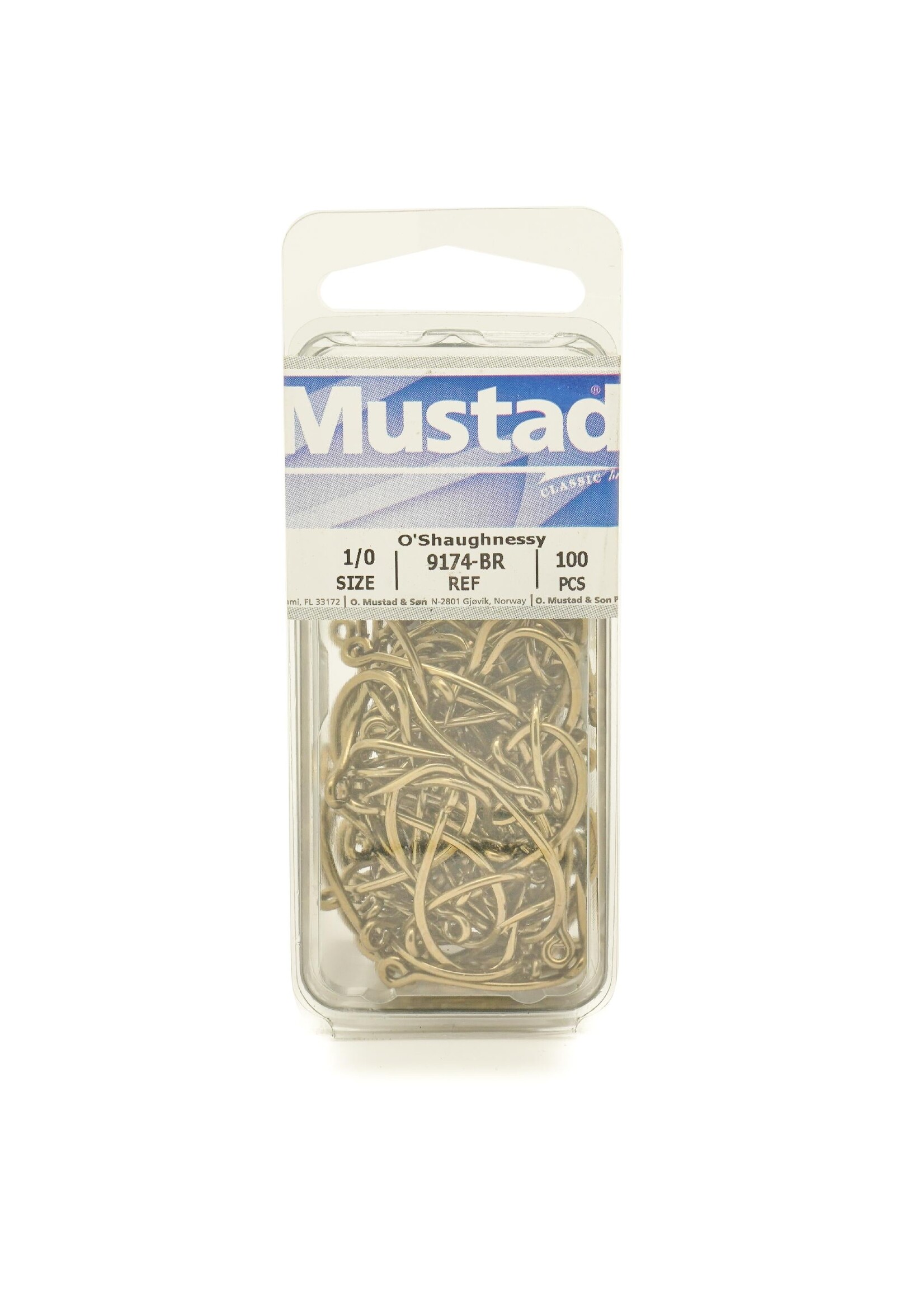 Mustad Mustad 9174-BR-3/0-8 O’SHAUGHNESSY LIVE BAIT HOOK