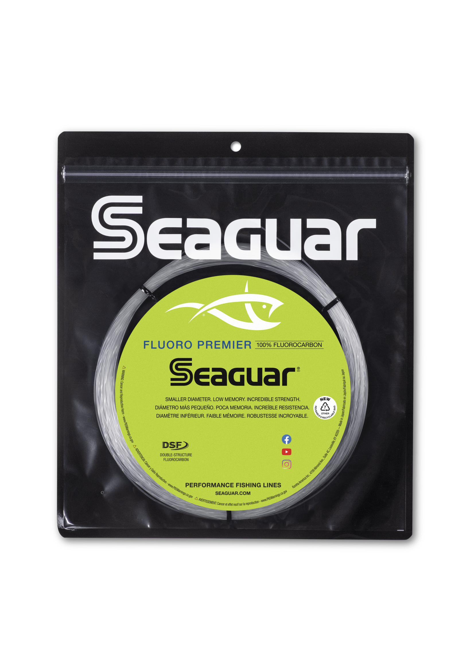 Seaguar Seaguar Premier Fluoro 150lb
