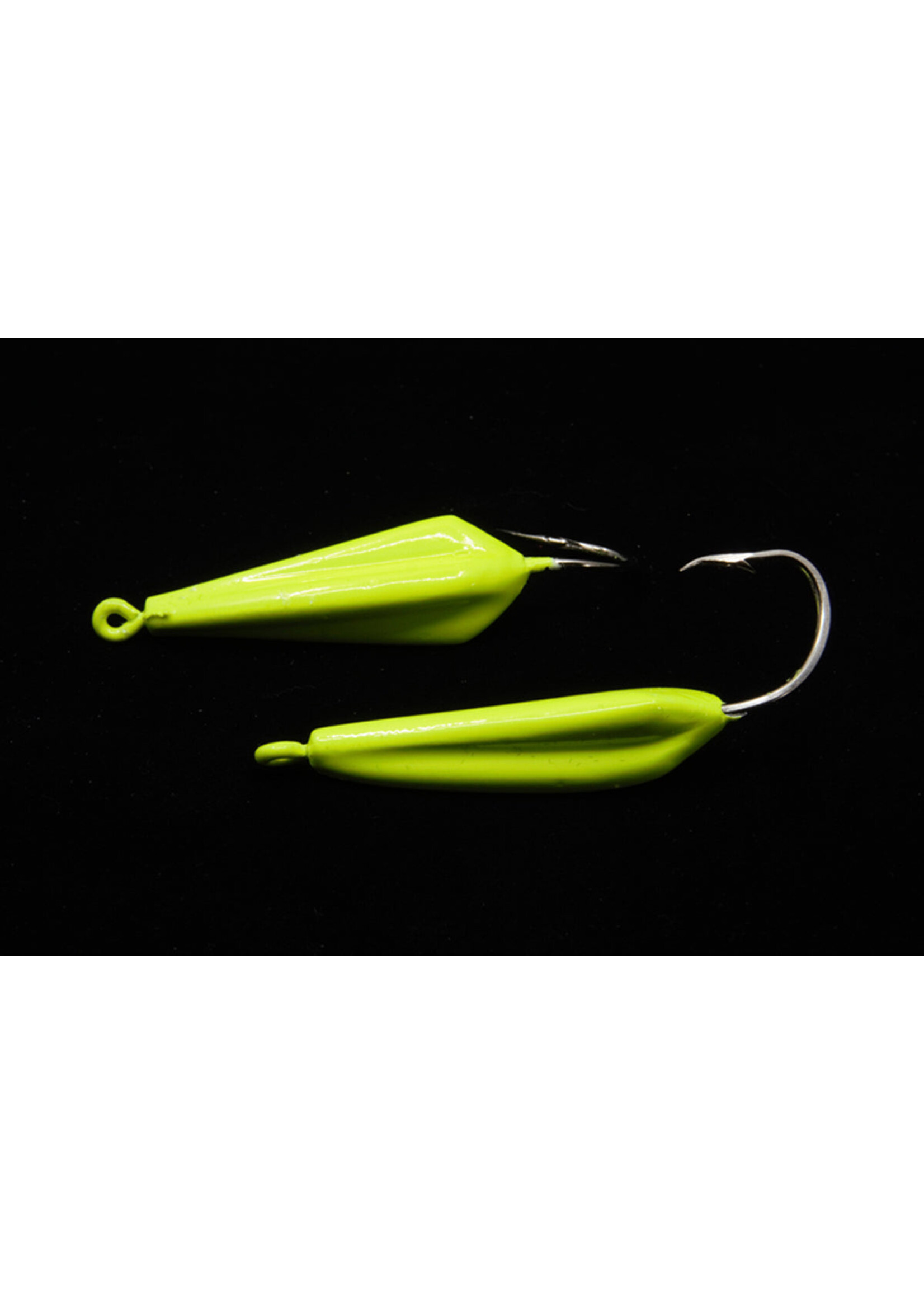 Gulfstream Lures High Jinx Pompano Jigs - 1/4oz - Chartreuse