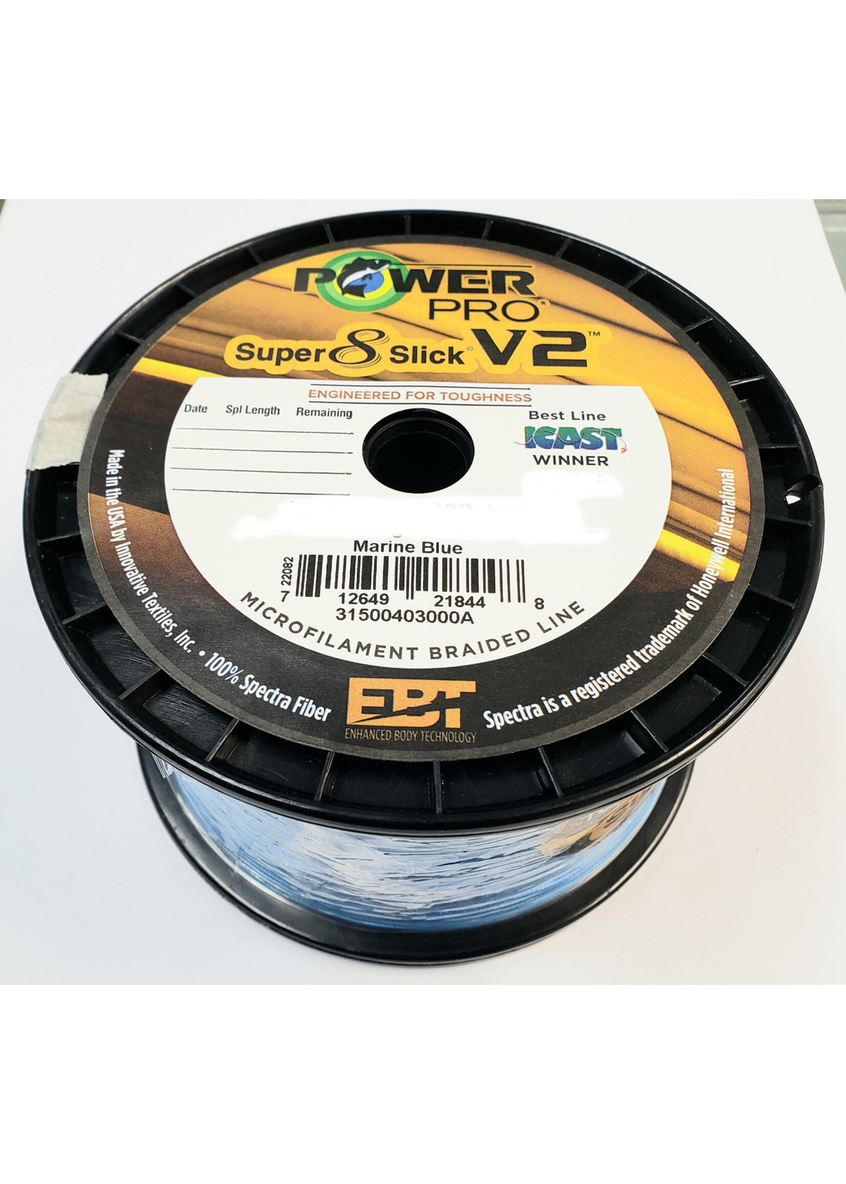 Power Pro Power Pro Super Slick 30lb  3000 yd Marine Blue