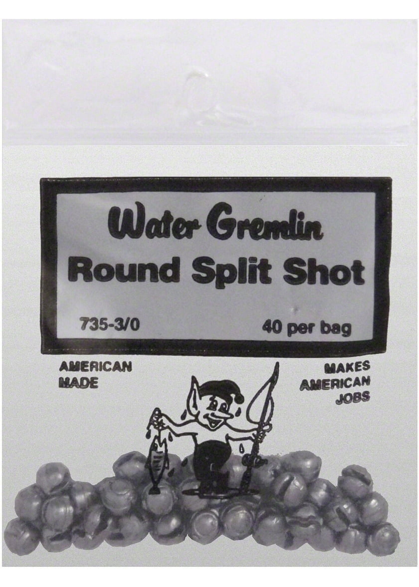 Water Gremlin Split Shot Sz 3/0