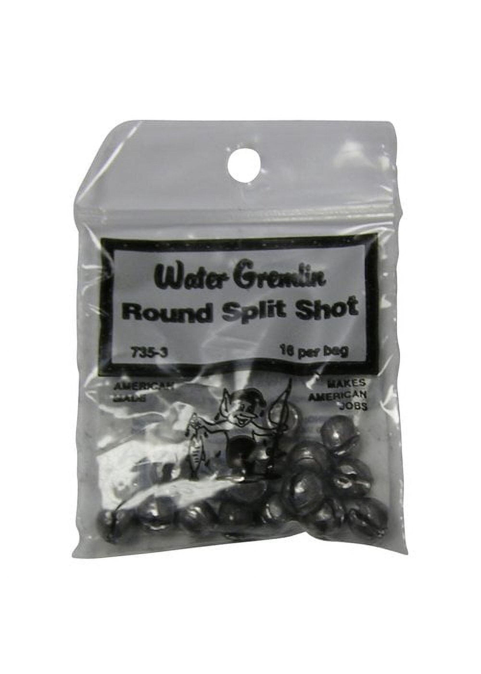 Water Gremlin Split Shot Sz 3/0
