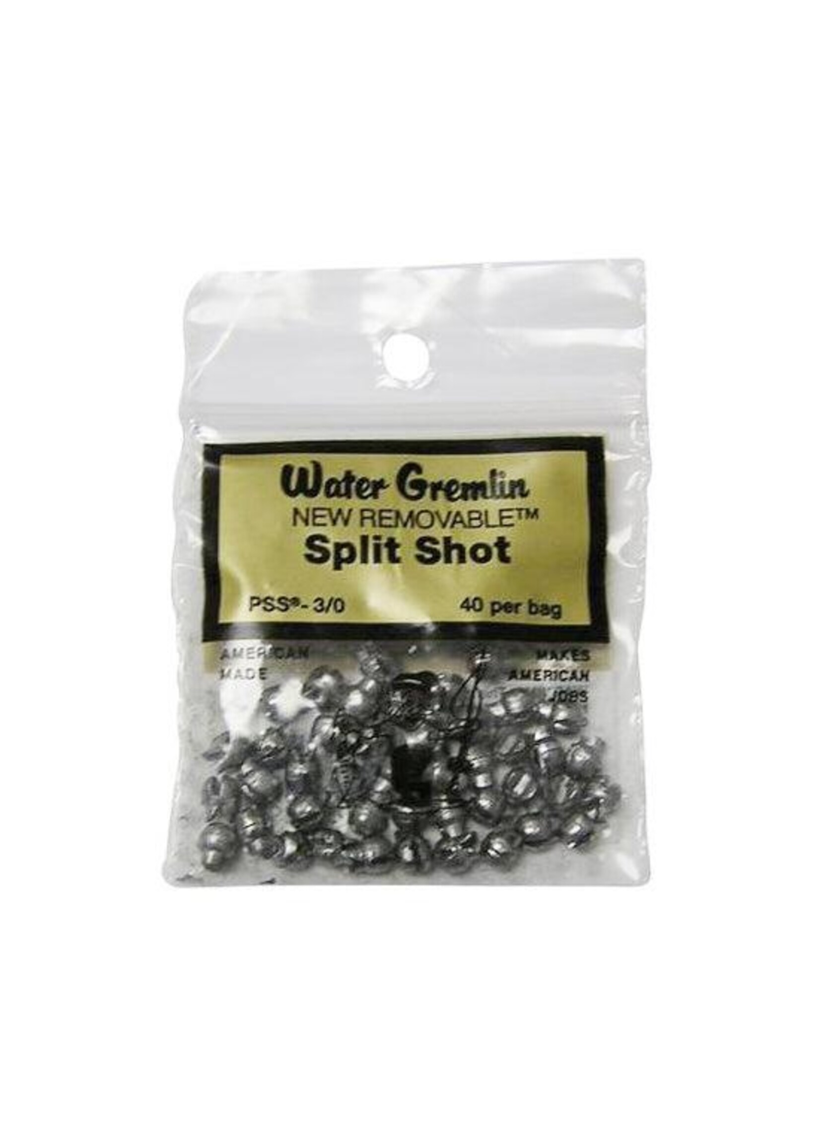 Water Gremlin Split Shot Sz 4