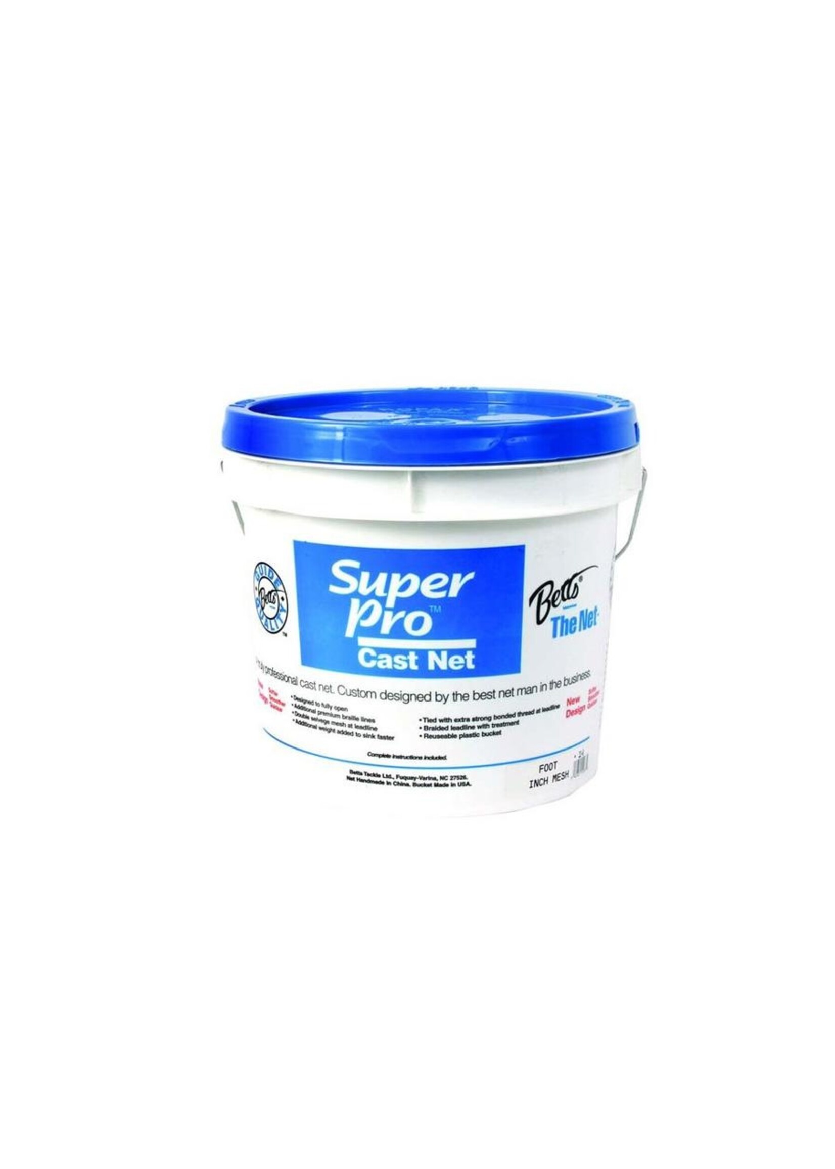 Betts 24-8 Super Pro Mono Bait Cast Net