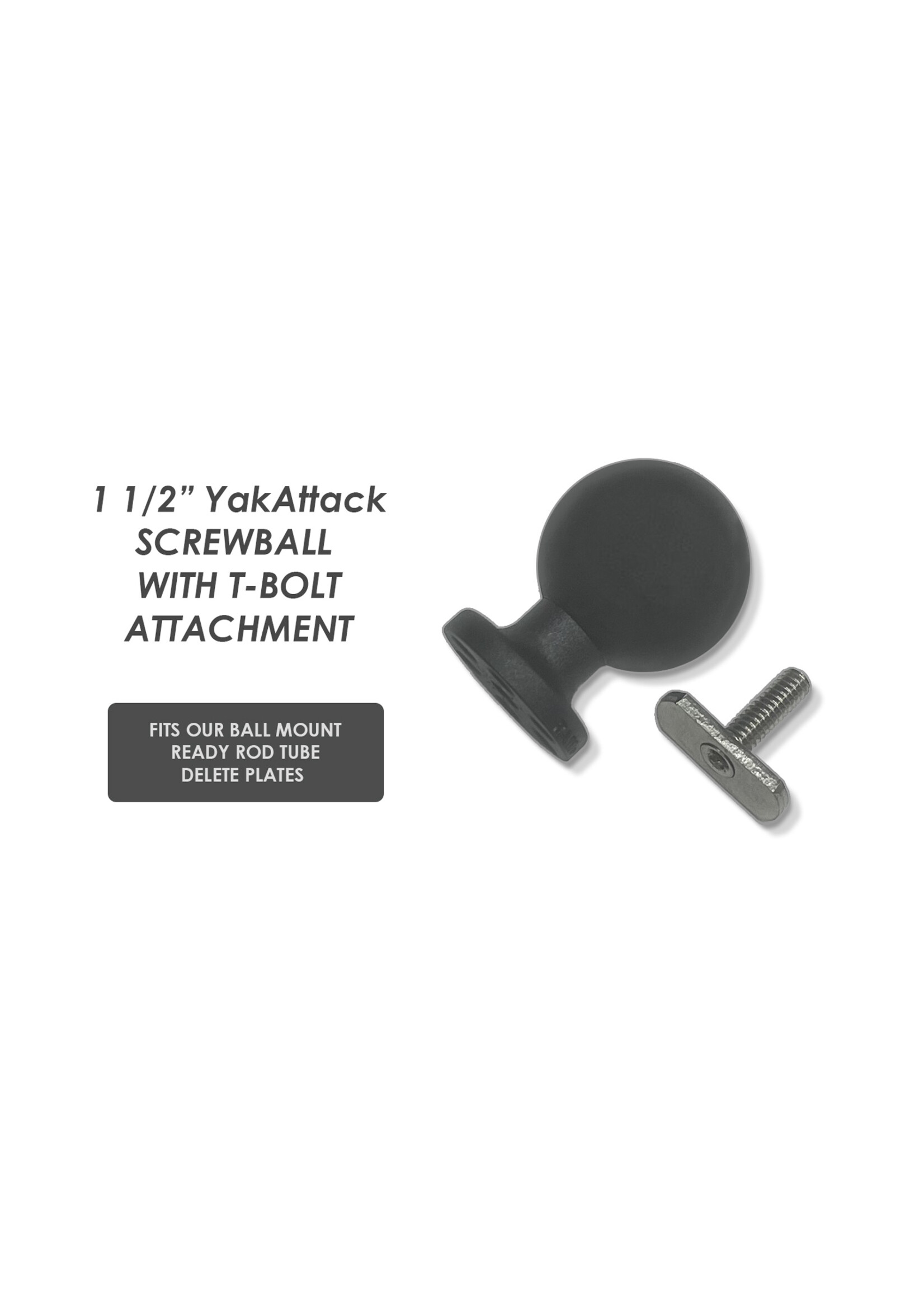 YakAttack LLC Screwball 1.5"