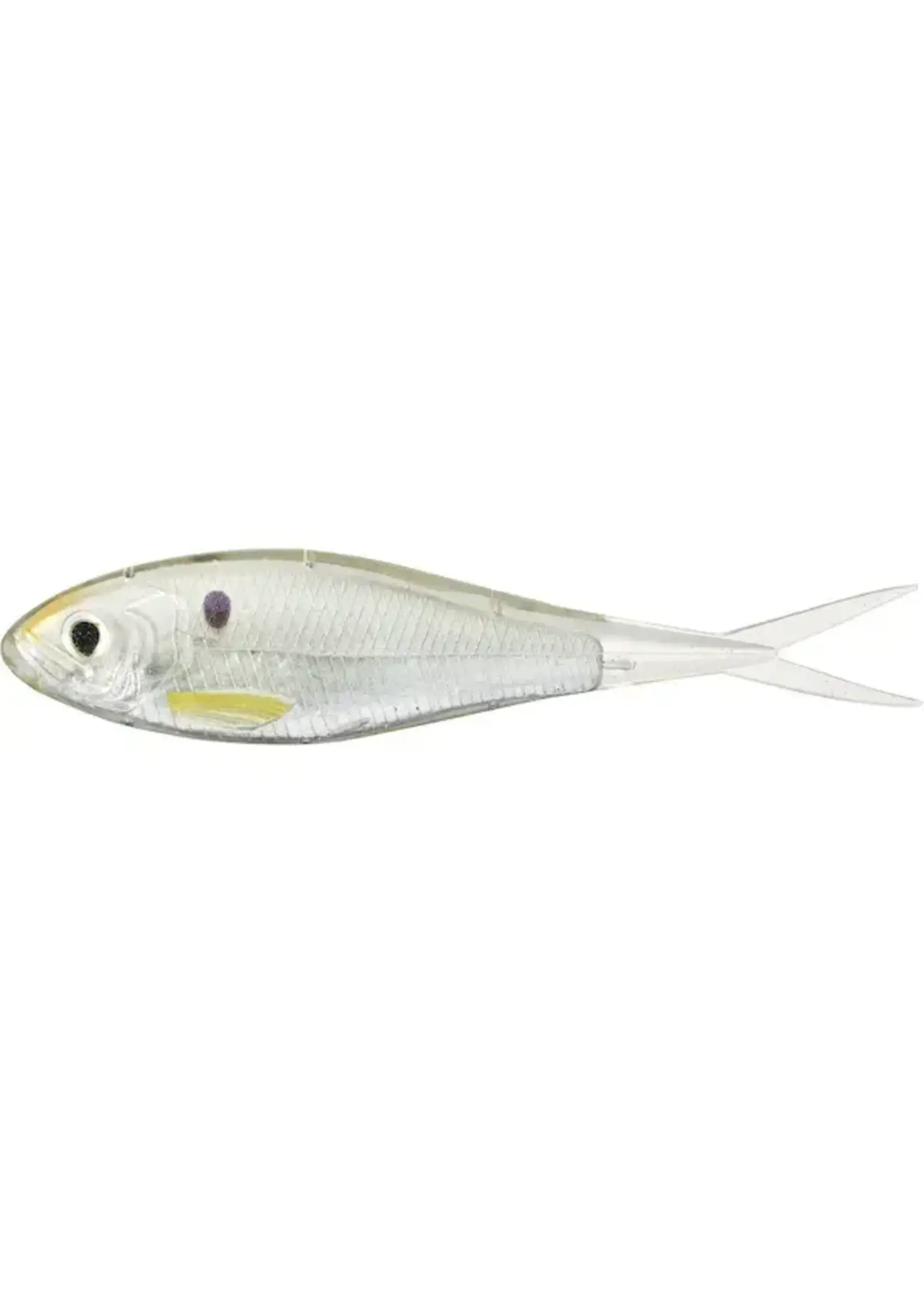 LiveTarget LiveTarget Skip Shad 3.5" 1/2oz Slvr/Prl 4pk
