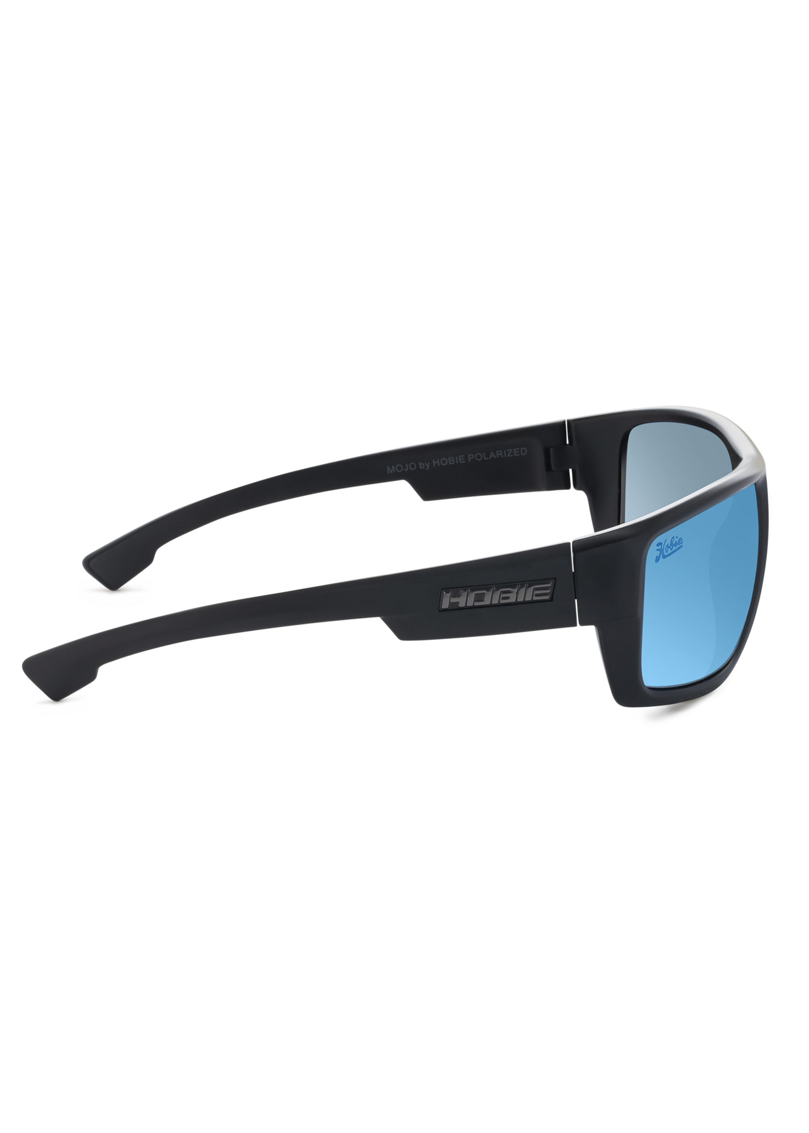 Hobie Cat MOJO FLOAT : Satin Black Frame / Grey Green Mirror Polarized Nylon Lens