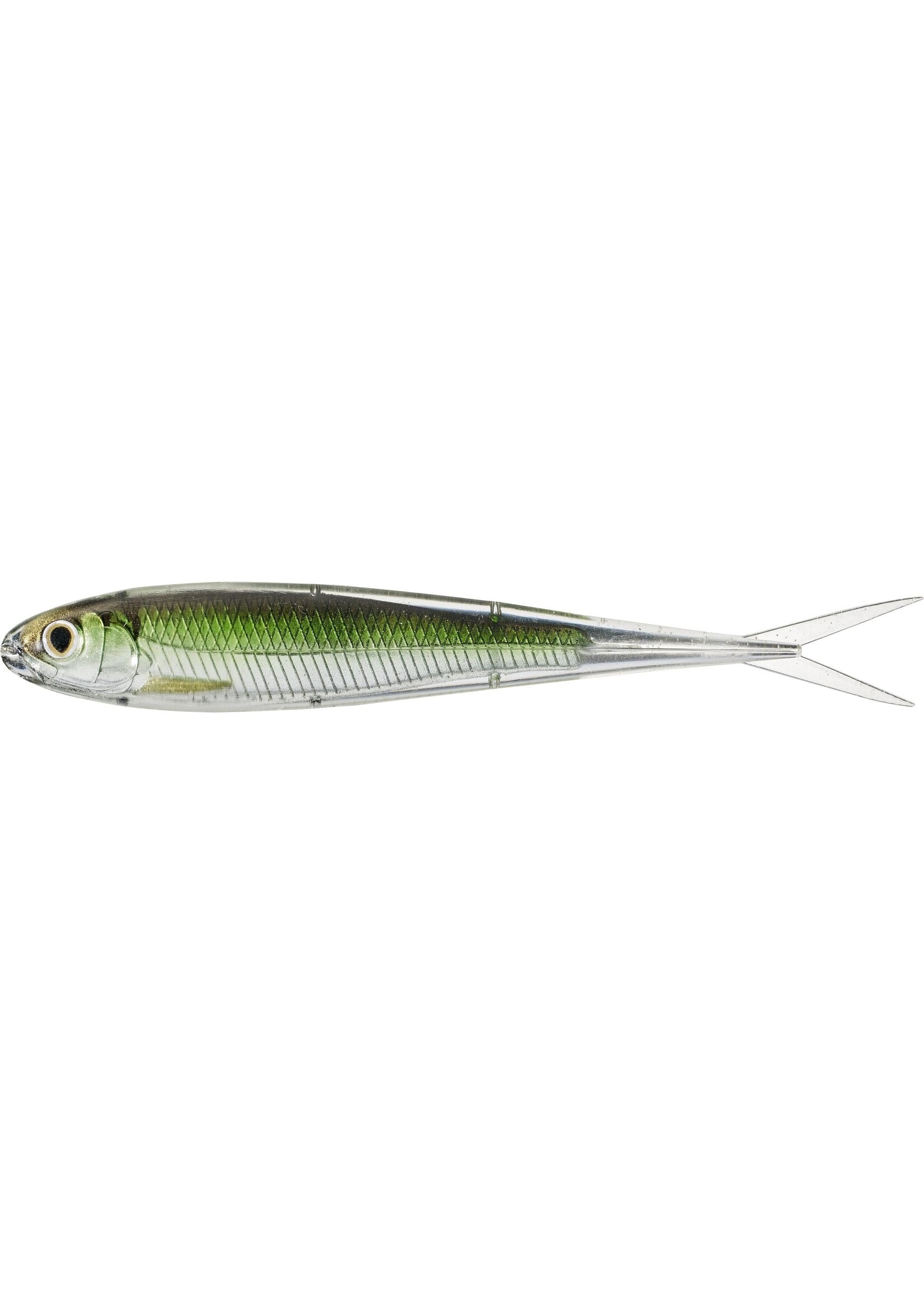 LiveTarget Live Target Twitch Minnow Silver/Green 4 1/2"