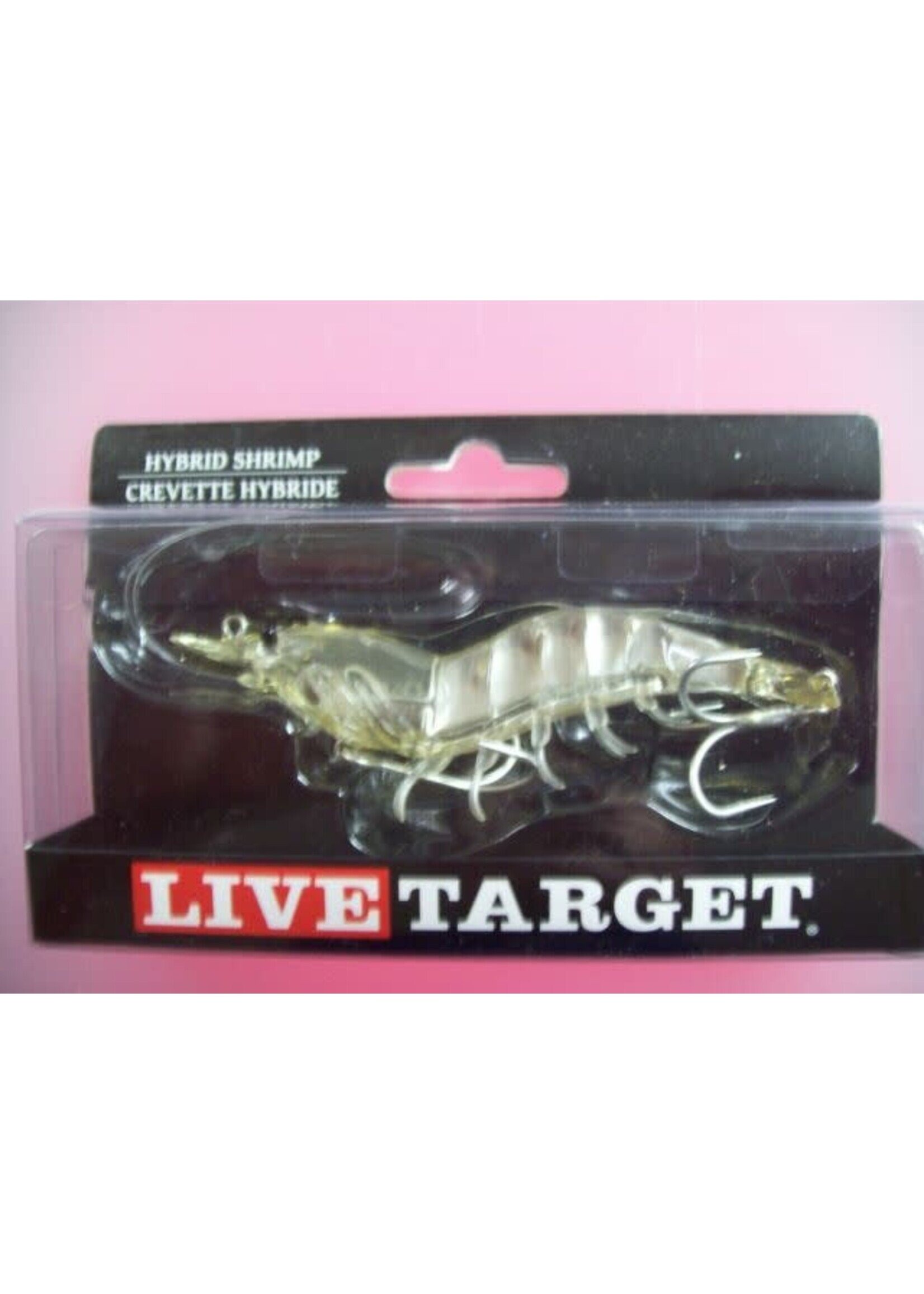 LiveTarget Live Target 4" Hybrid Shrimp Clear SSH100SK919
