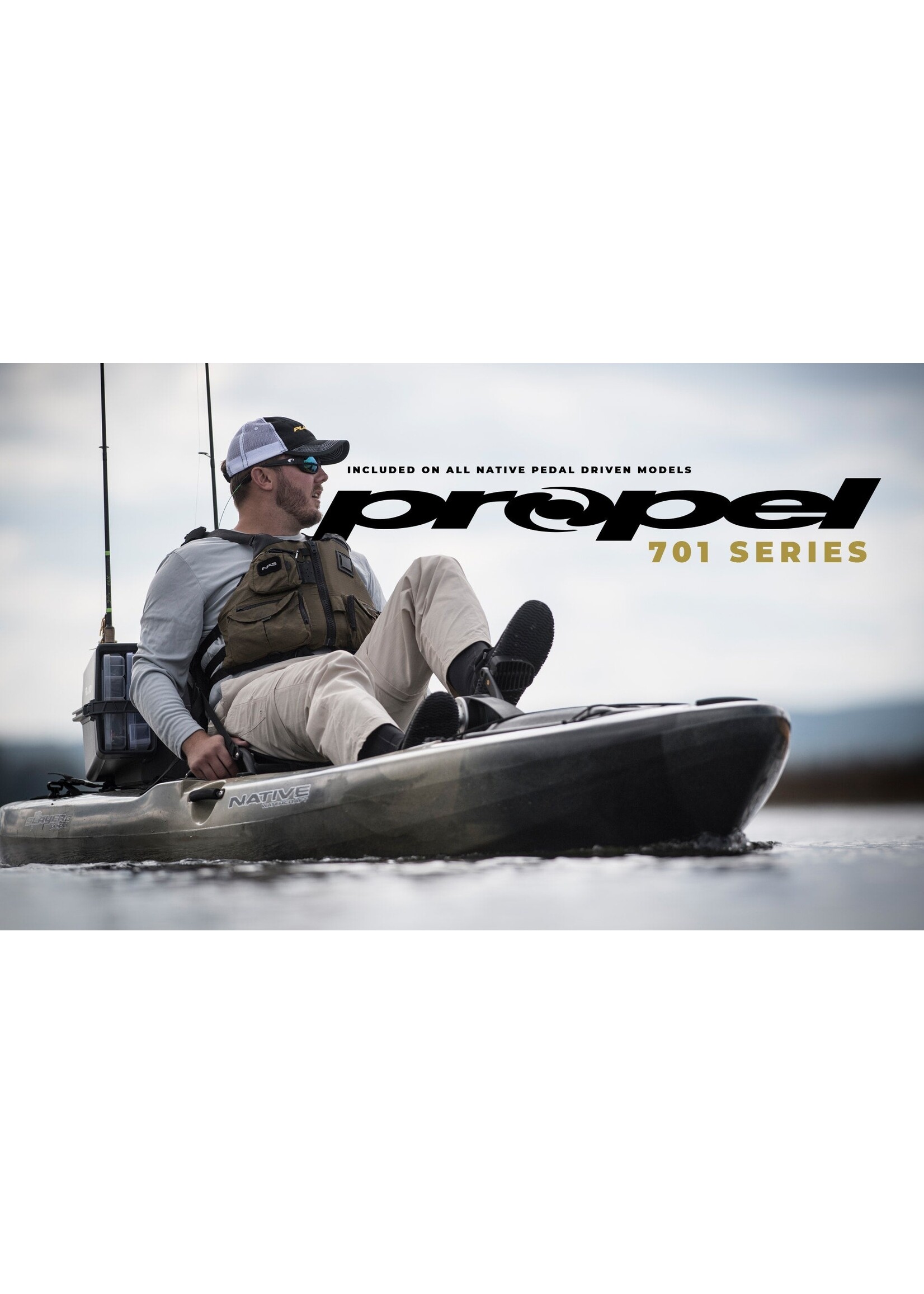 Native Watercraft Propel Pedal Drive series