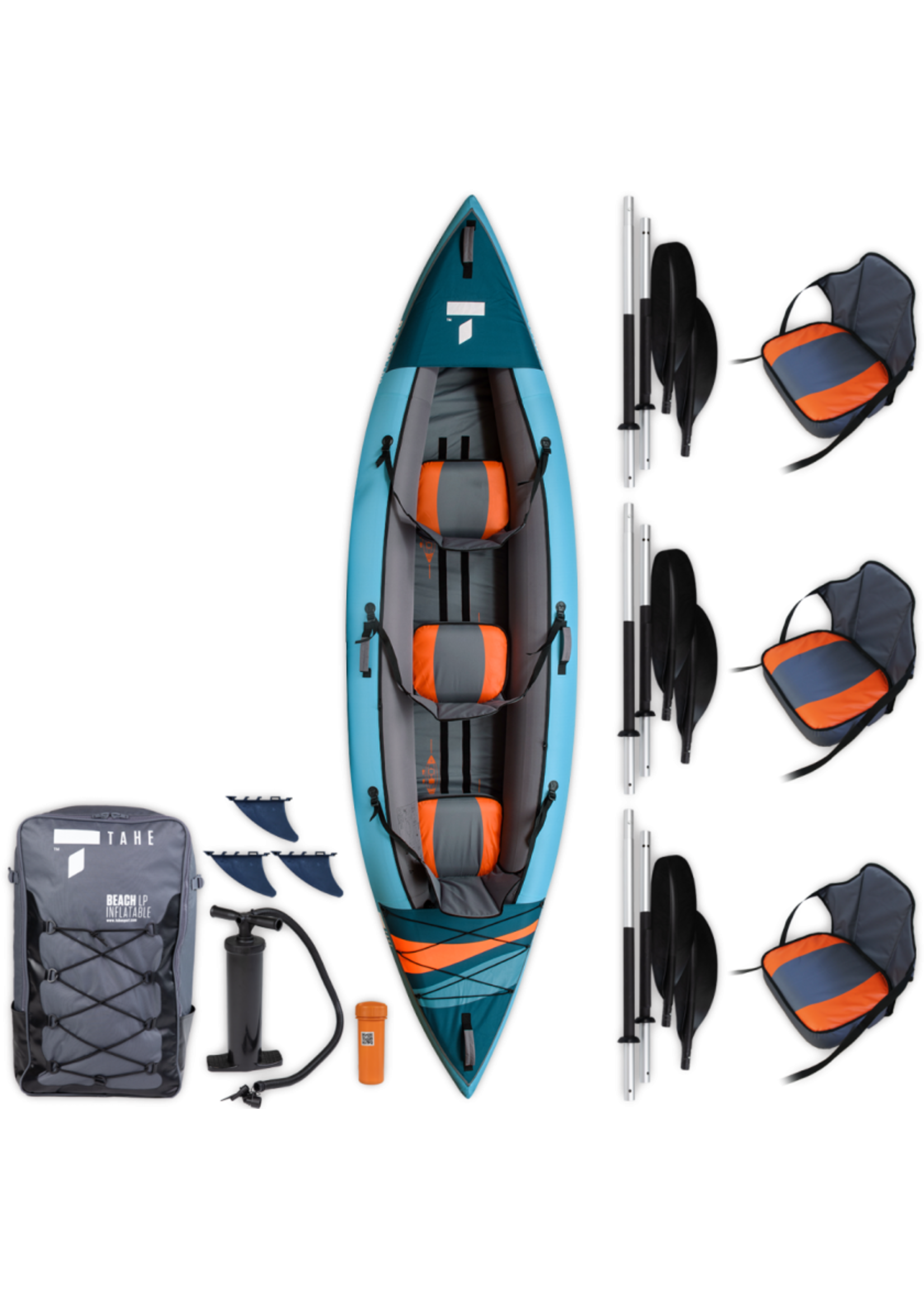 Tahe Outdoors North American Kayak Air Beach Pack LP3