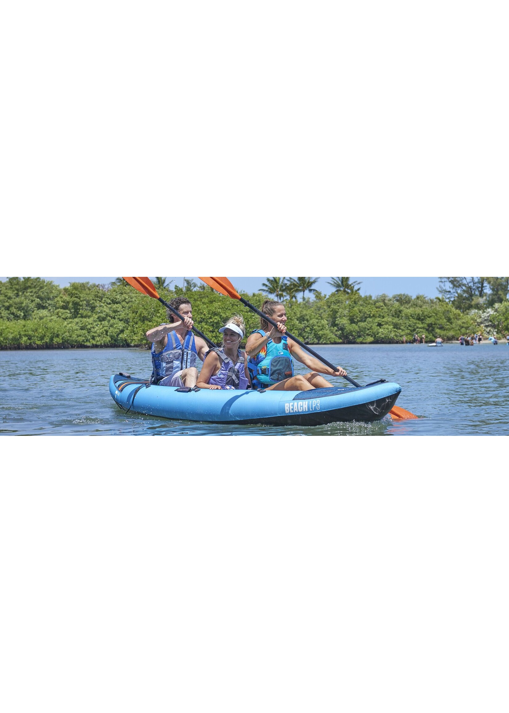 Tahe Outdoors North American Kayak Air Beach Pack LP3