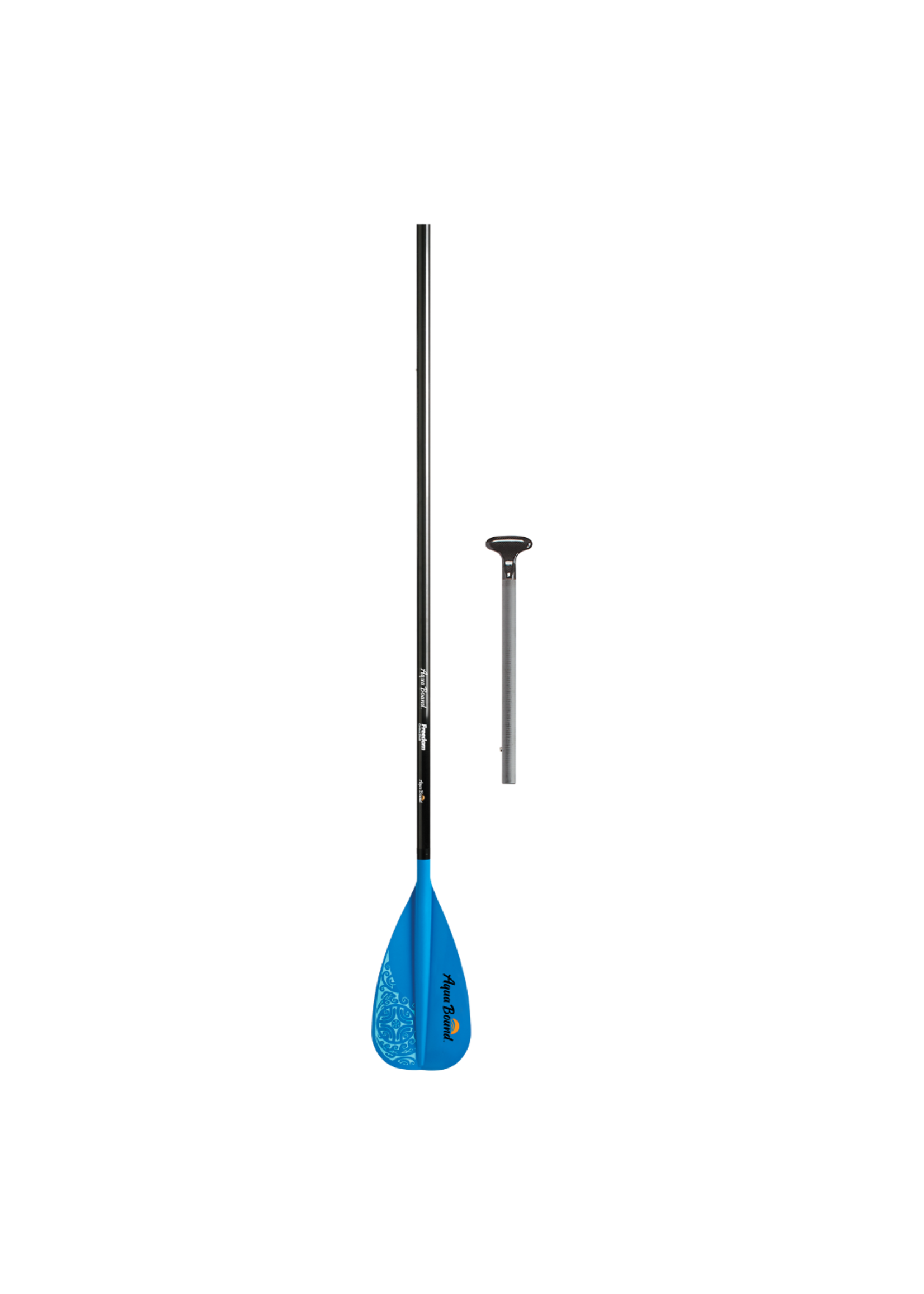 Aqua-Bound Freedom 85 Blue FG Proprietary Blade/Carbon SUP Shaft 2 pc 64/74