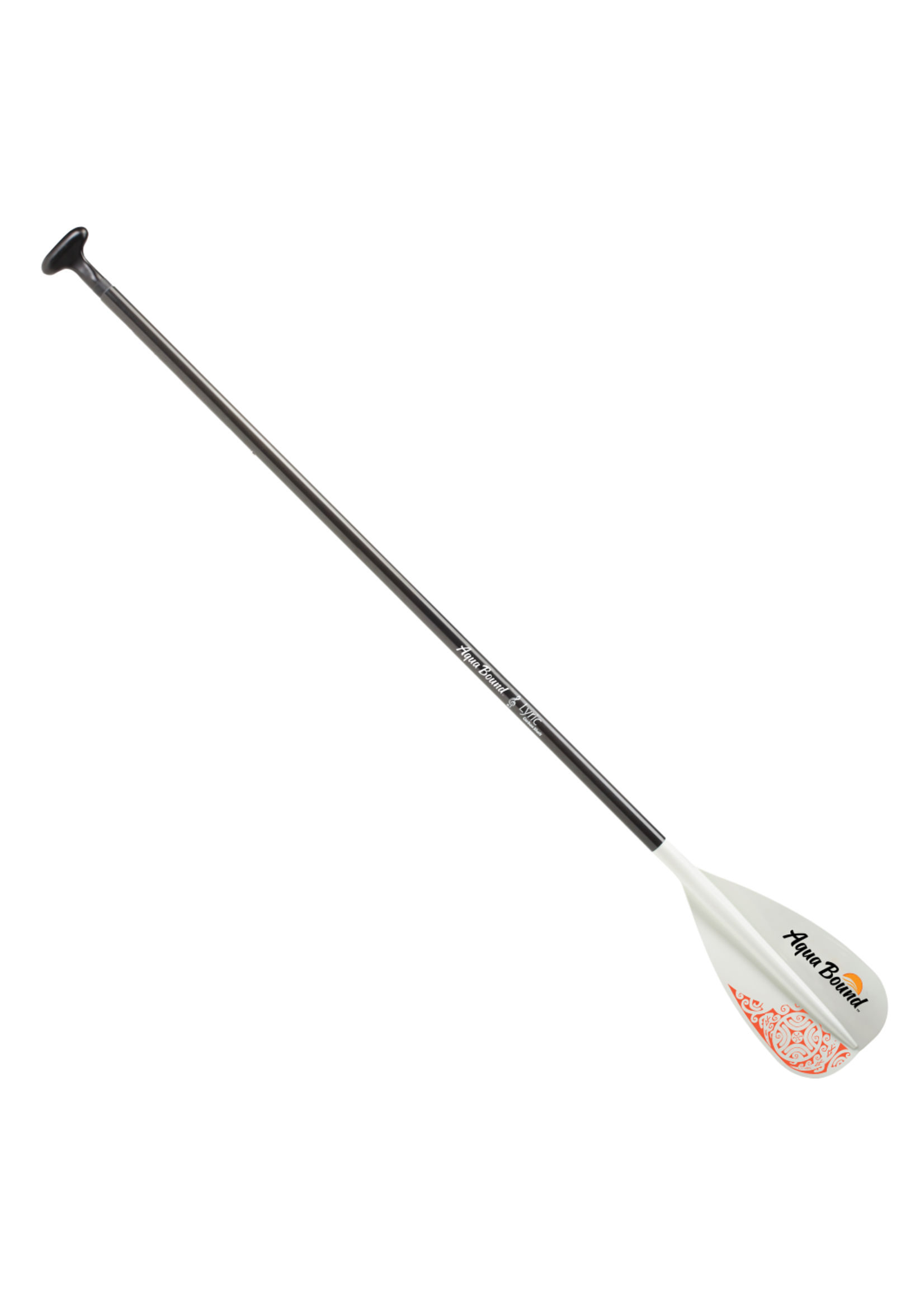 Aqua-Bound Lyric White FG Proprietary Blade/Carbon SUP Shaft 2 pc 76/86