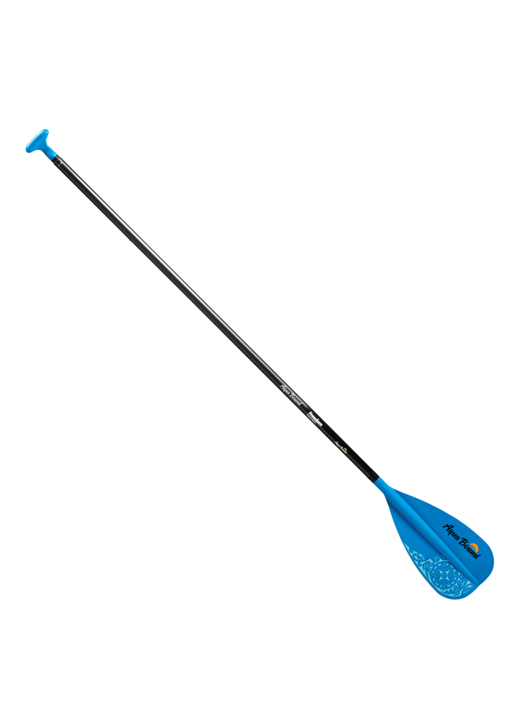 Aqua-Bound Freedom 85 Blue FG Proprietary Blade/Carbon SUP Shaft 2 pc 70/80