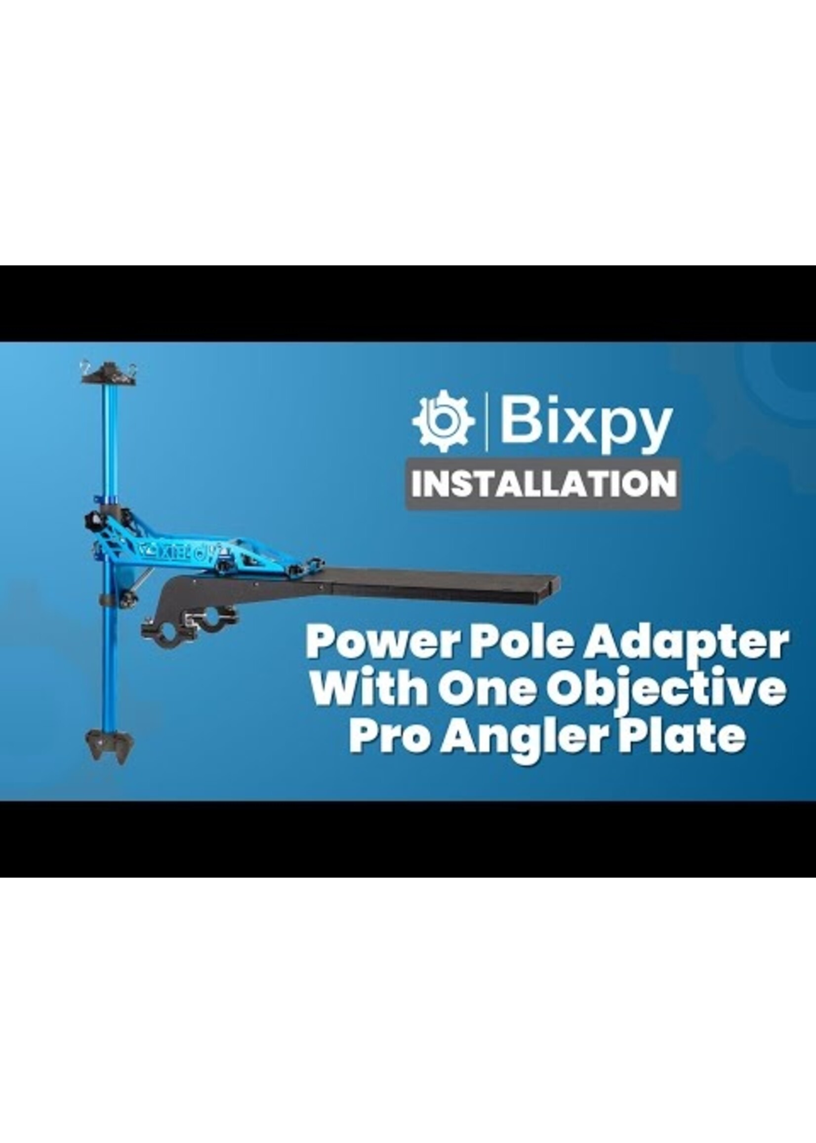 Bixpy Bixpy Hobie Pro Angler Triple Mount Plate