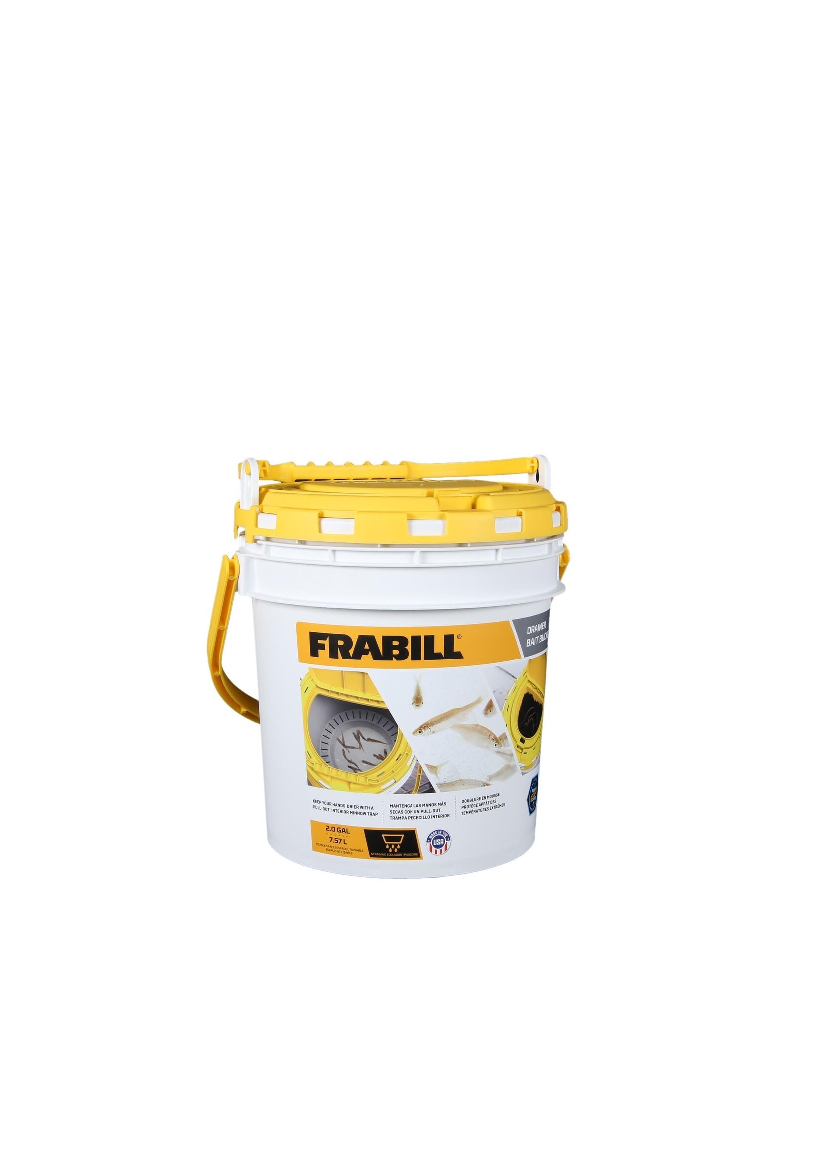 Frabill Frabill 4800 Drainer Bait Bucket