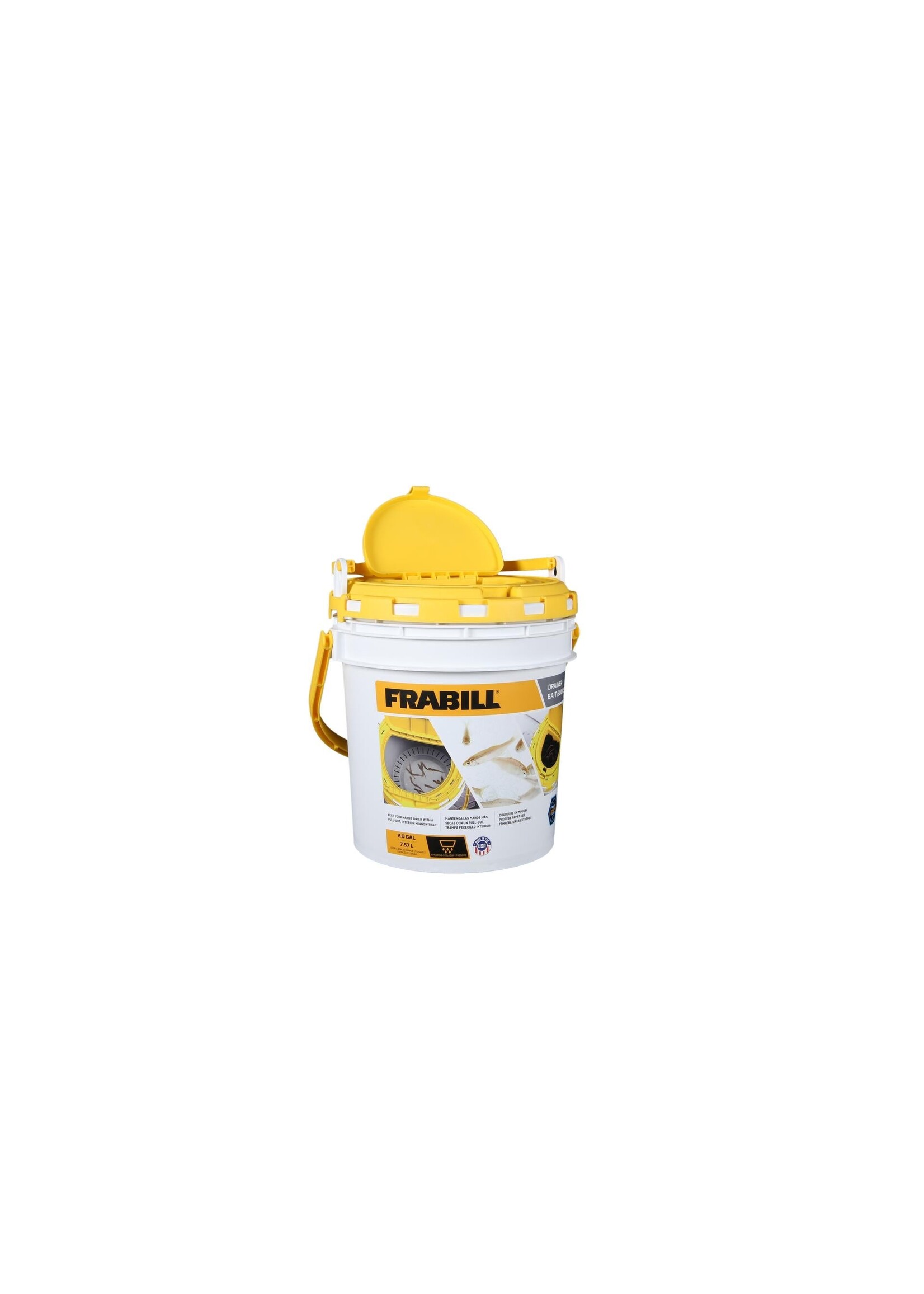 Frabill Frabill 4800 Drainer Bait Bucket