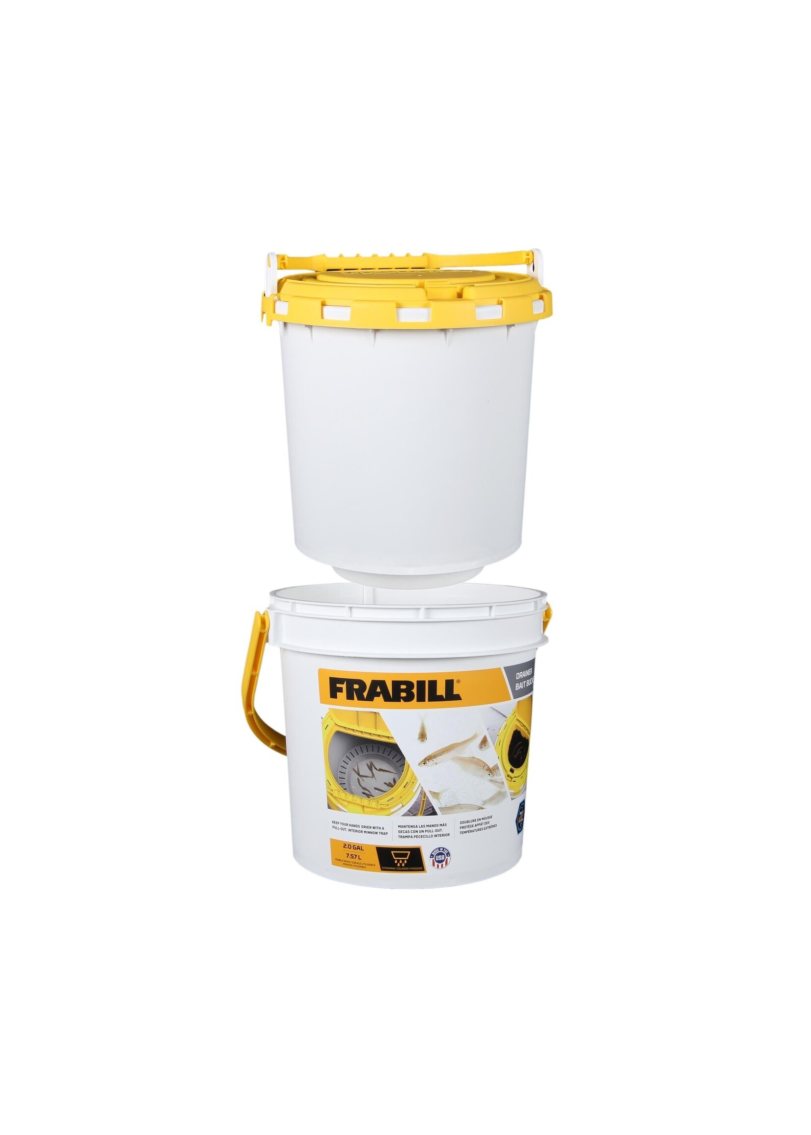 Frabill Frabill 4800 Drainer Bait Bucket