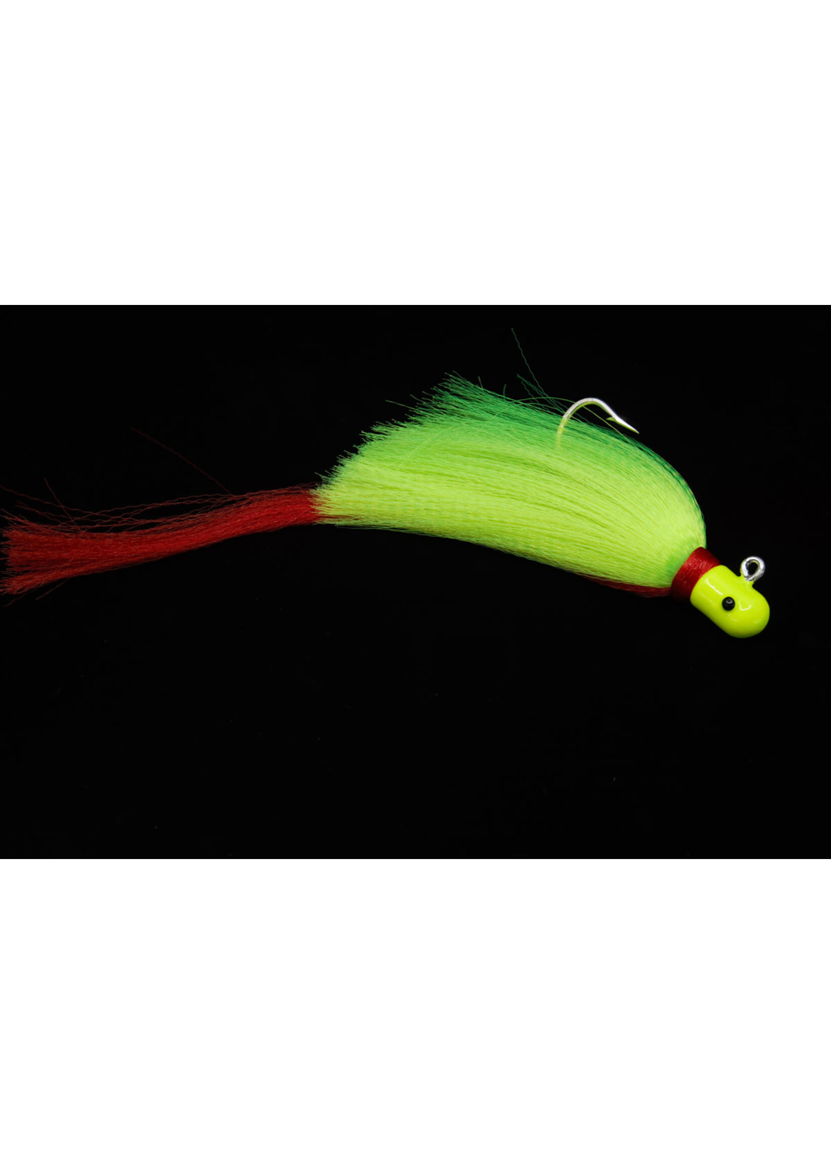Gulfstream Lures GULFSTREAM LURES Flair Hawk 1 1/2oz Chartreuse, Chartreuse, Red