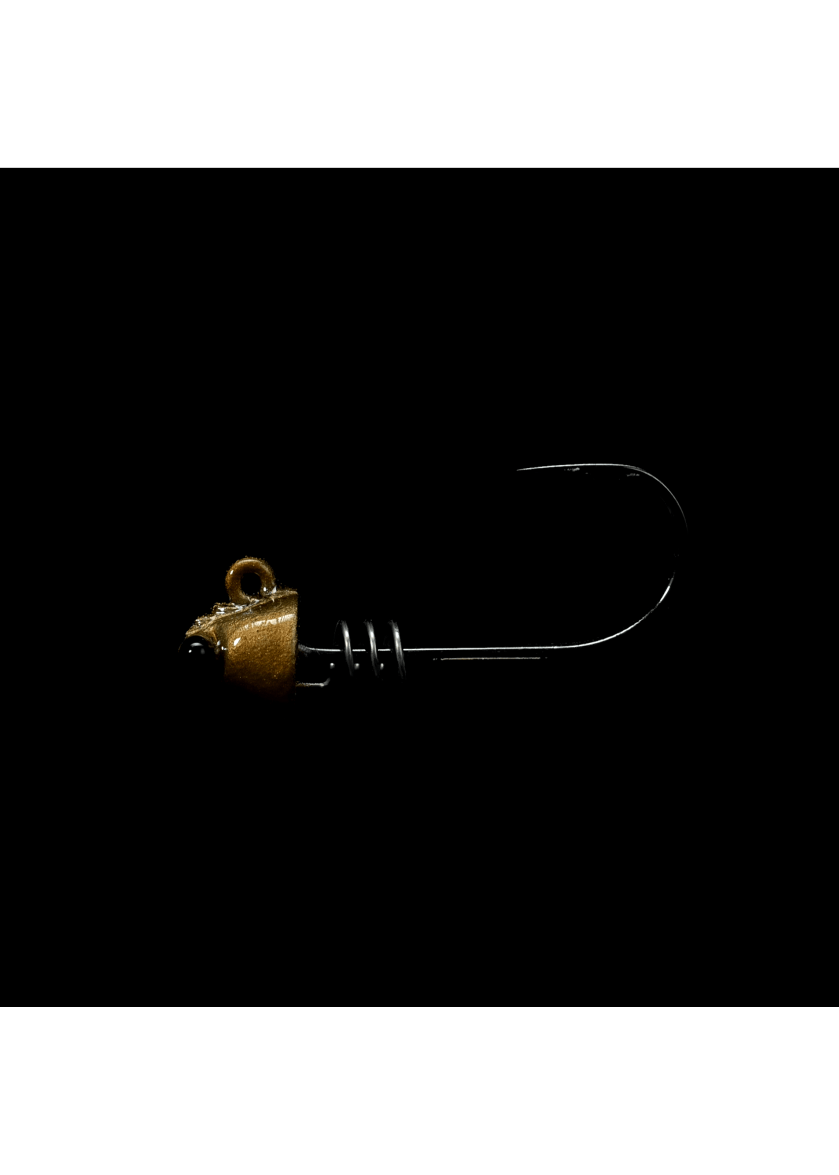 NLBN NLBN 3'' Shrimp Jig Head 1/4  Amber Alert