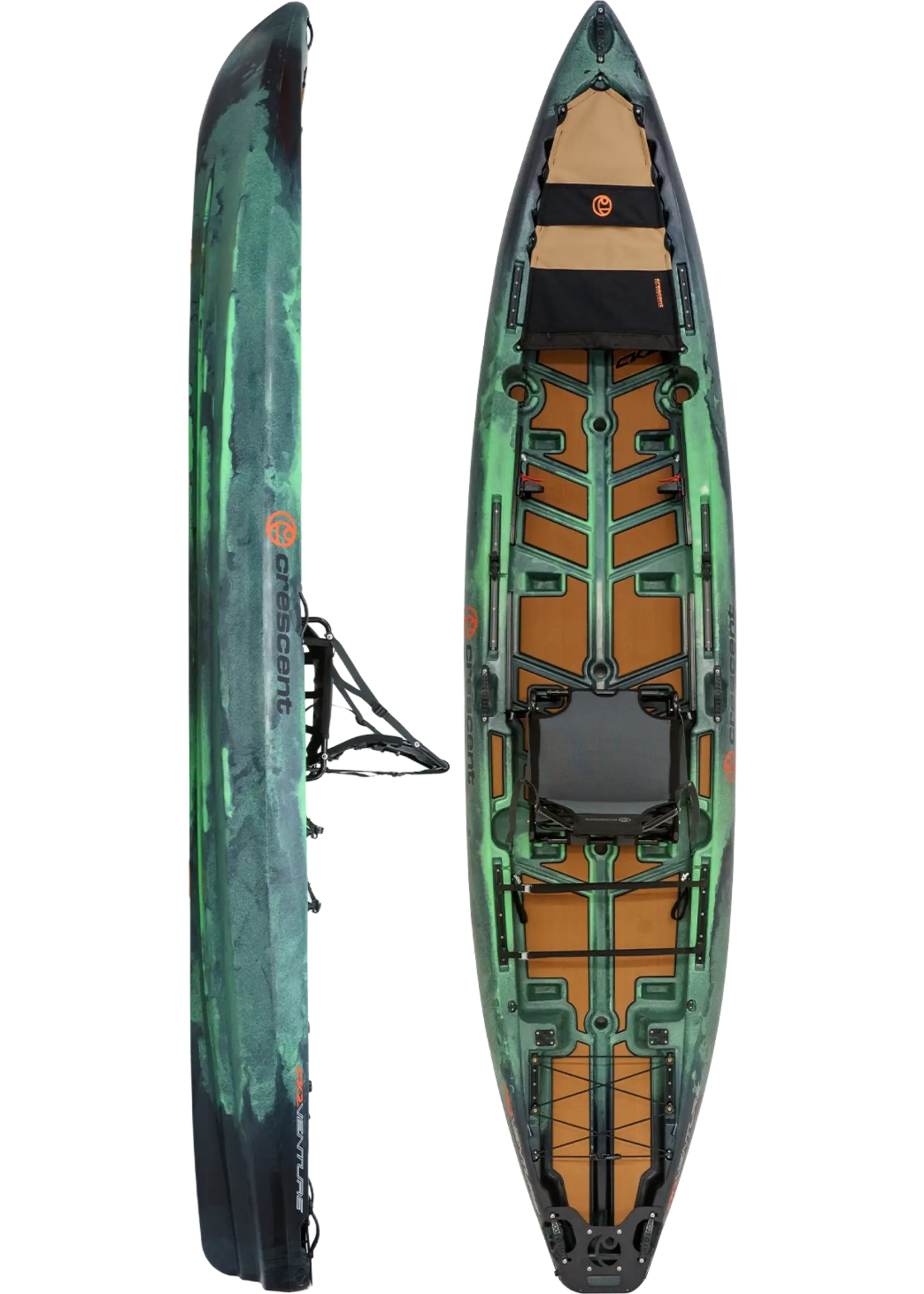 Crescent Kayaks CK2 Venture Moss Camo