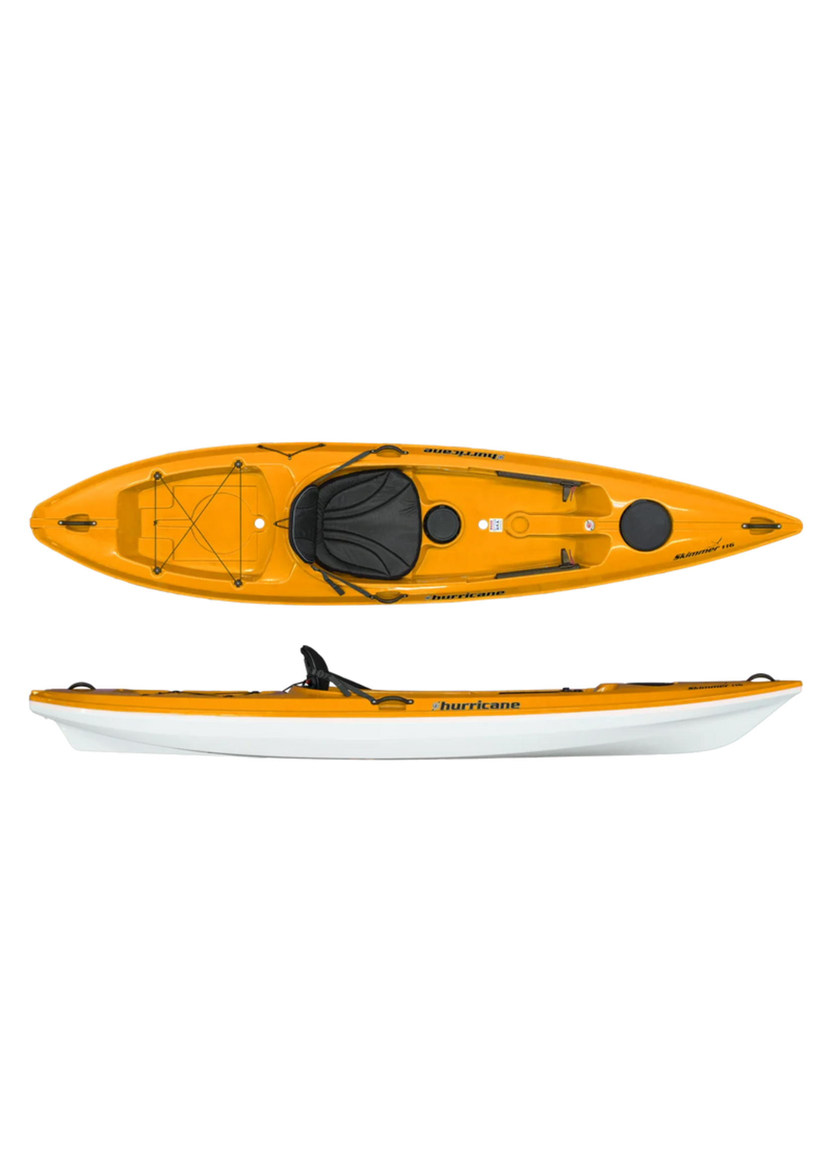 Hurricane Kayaks Skimmer 116 W/FS Aqua22