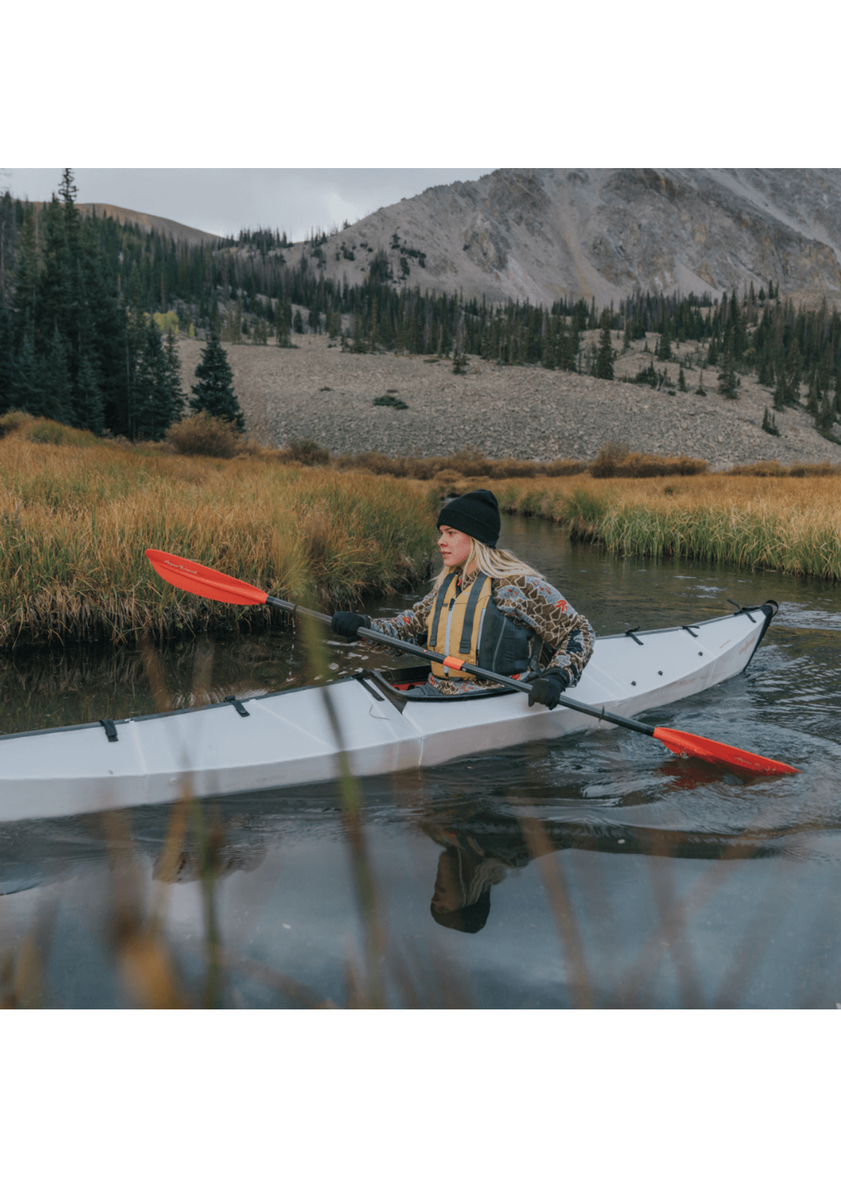 Aqua-Bound StingRay Hybrid Posi-Lok 2pc Sunset Red 230