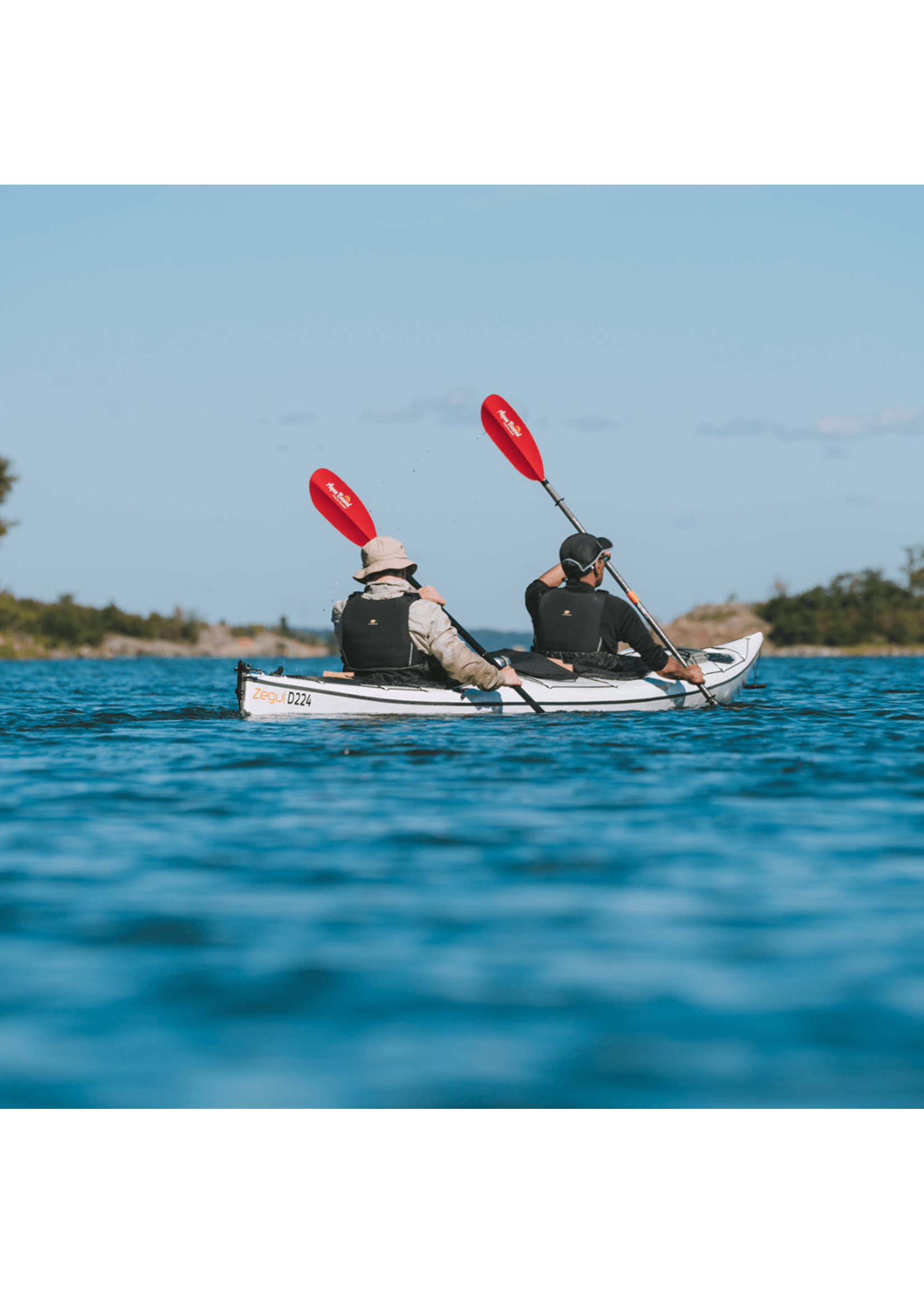 Aqua-Bound StingRay Hybrid Posi-Lok 2pc Sunset Red 230