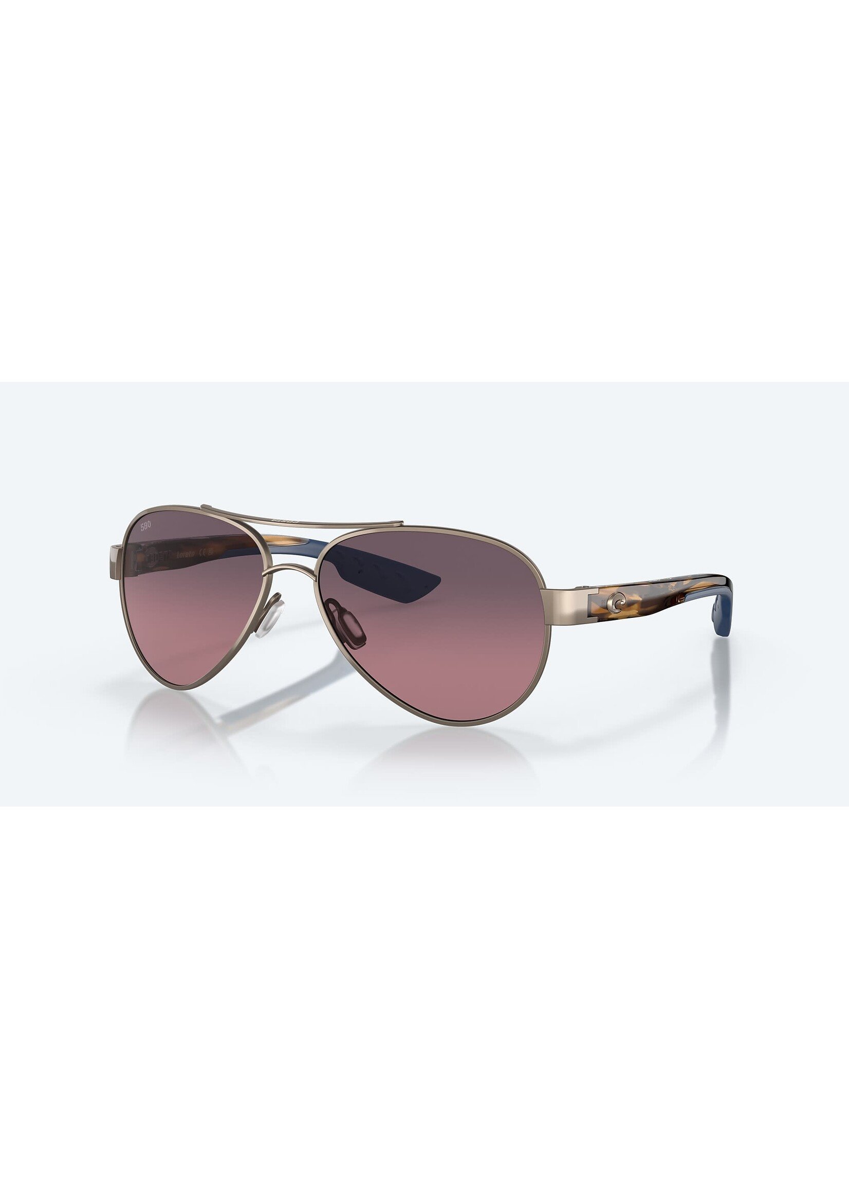 Costa Sunglasses LORETO GOLDEN PEARL W/ ROSE GRADIENT 580G