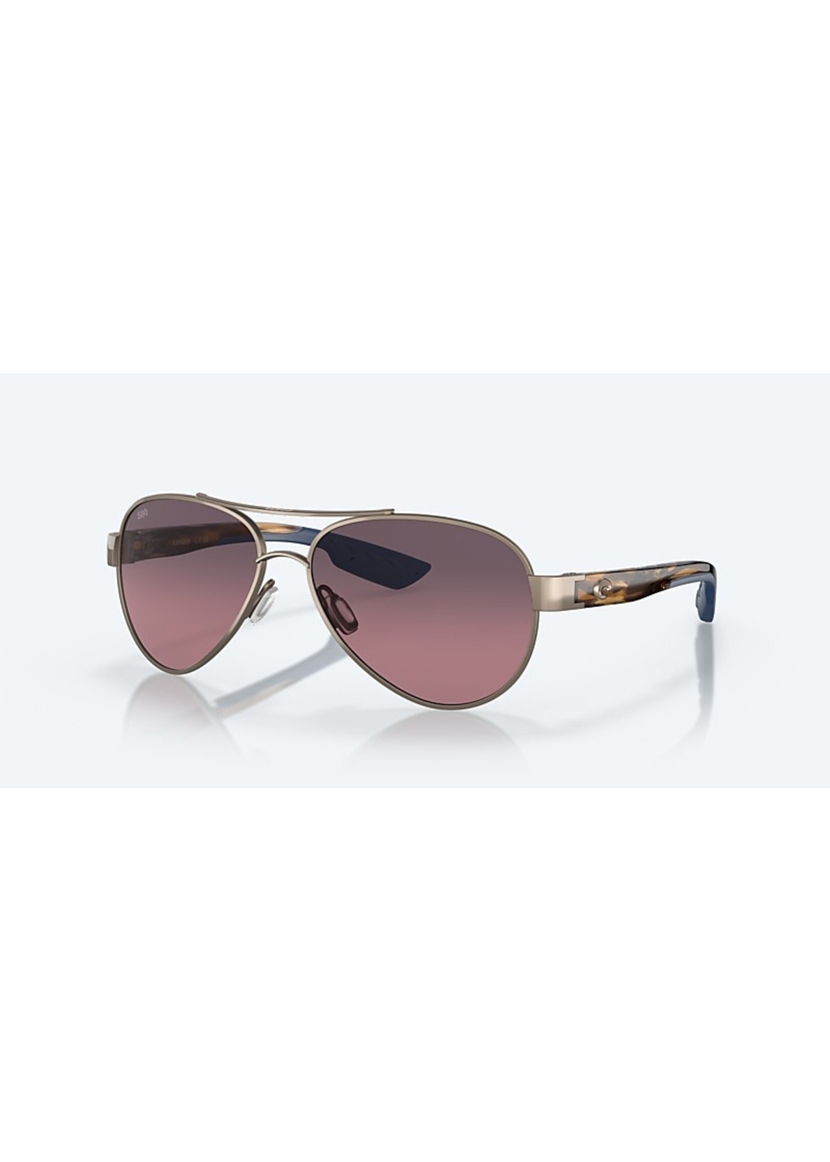 Costa Sunglasses LORETO GOLDEN PEARL W/ ROSE GRADIENT 580G