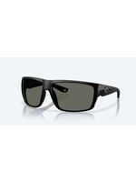Costa Sunglasses FLY LINE MATTE BLACK W/ GRAY 580G