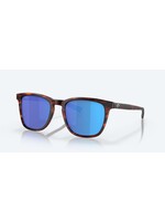 Costa Sunglasses SULLIVAN  MATTE TORTOISE W/ BLUE MIRROR 580G