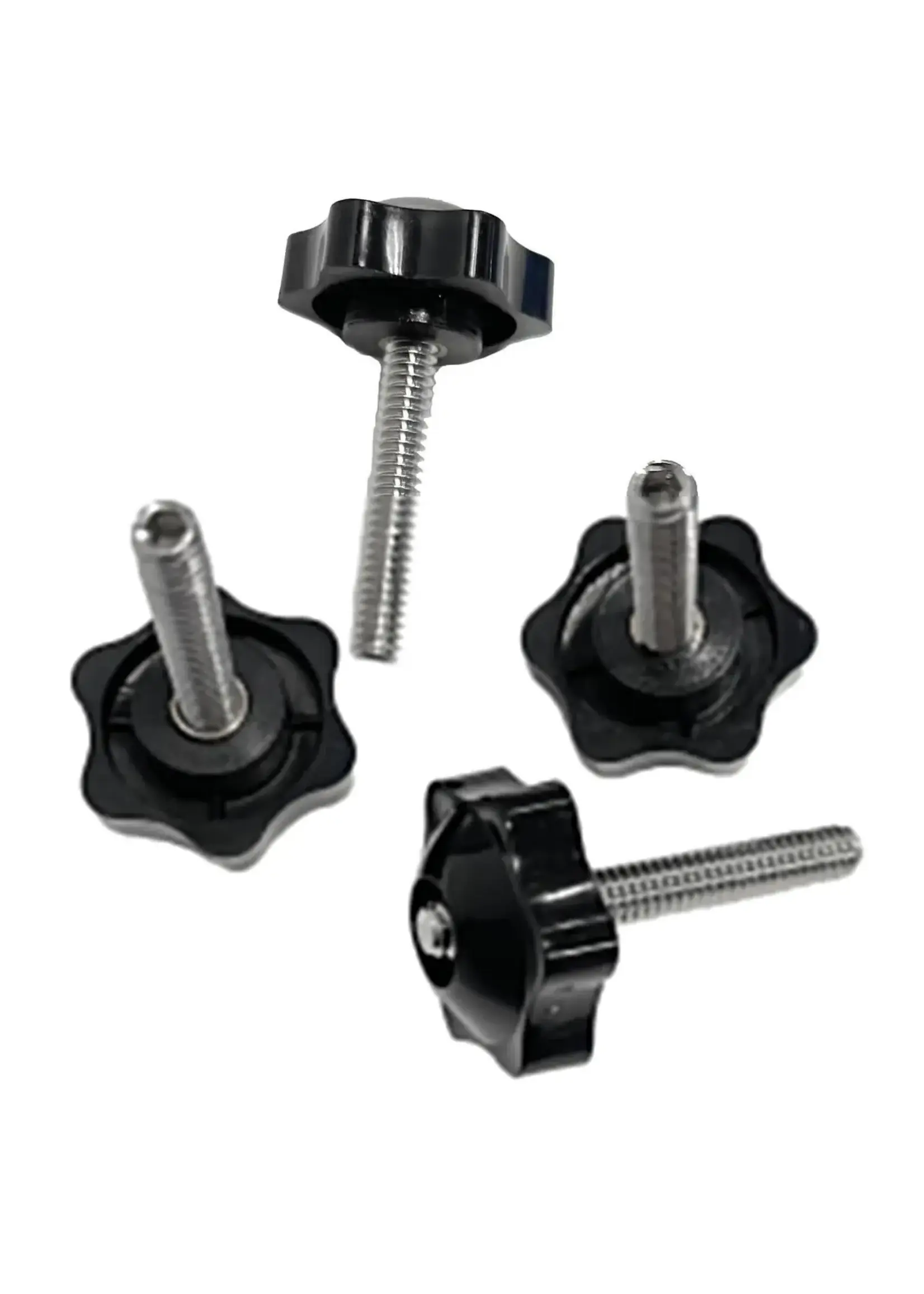 Bixpy 1/4" 20 Power Pole Deck Thumb Nut and Bolt- 4 Pack