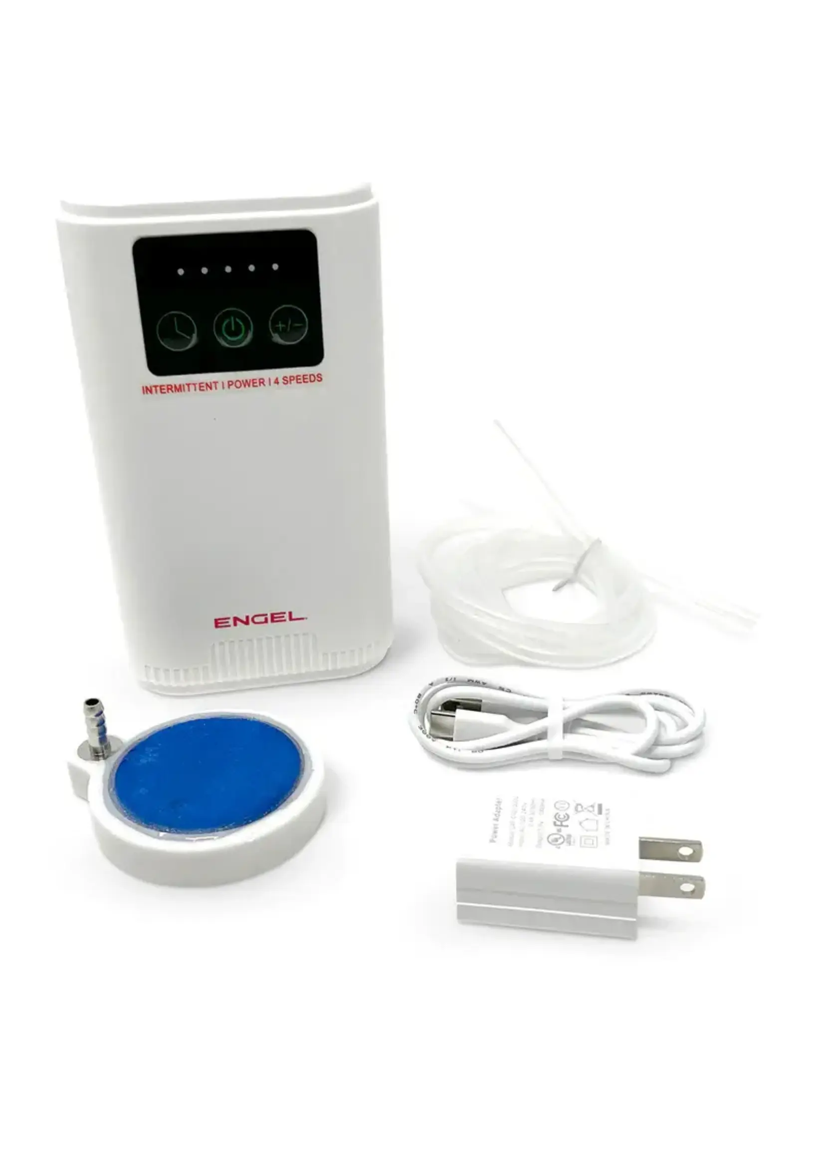 Engel Engel Air Pump - Rechargeable AP4 XL - 3 Lithium-Ion Batteries White