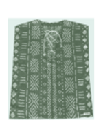 Sand Cloud Sand Cloud COVER UP -  MUDCLOTH SAGE