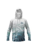 Flogrown Flogrown Performance Hoodie Teal Shore