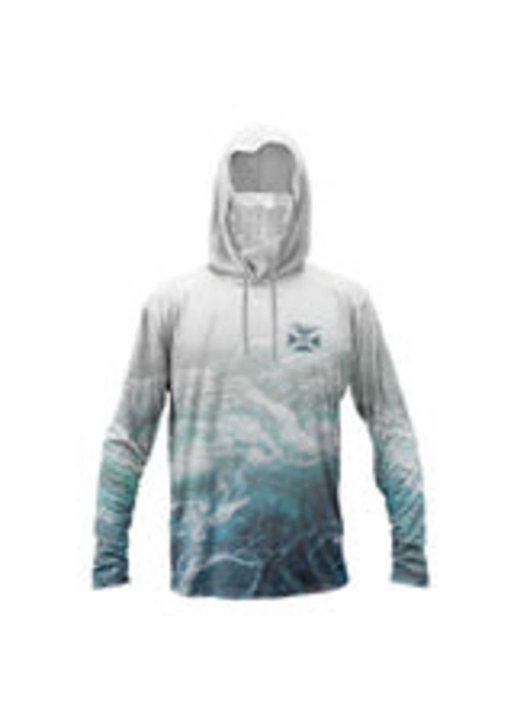 Flogrown Flogrown Performance Hoodie Teal Shore