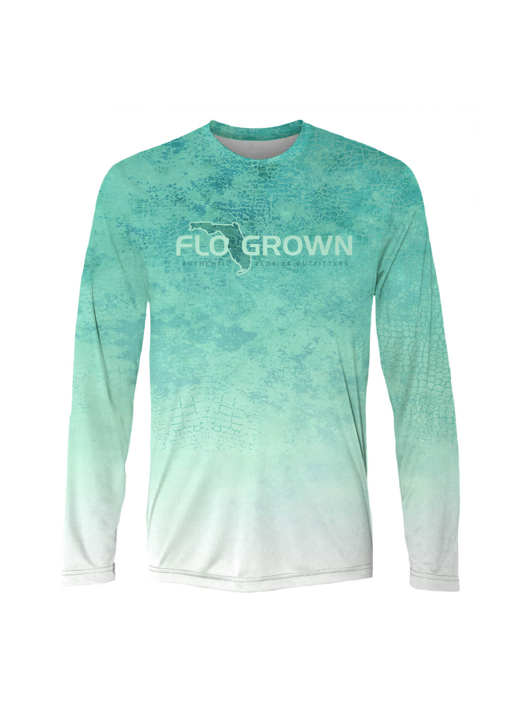 Flogrown Flogrown Performance Sea Foam  Tee