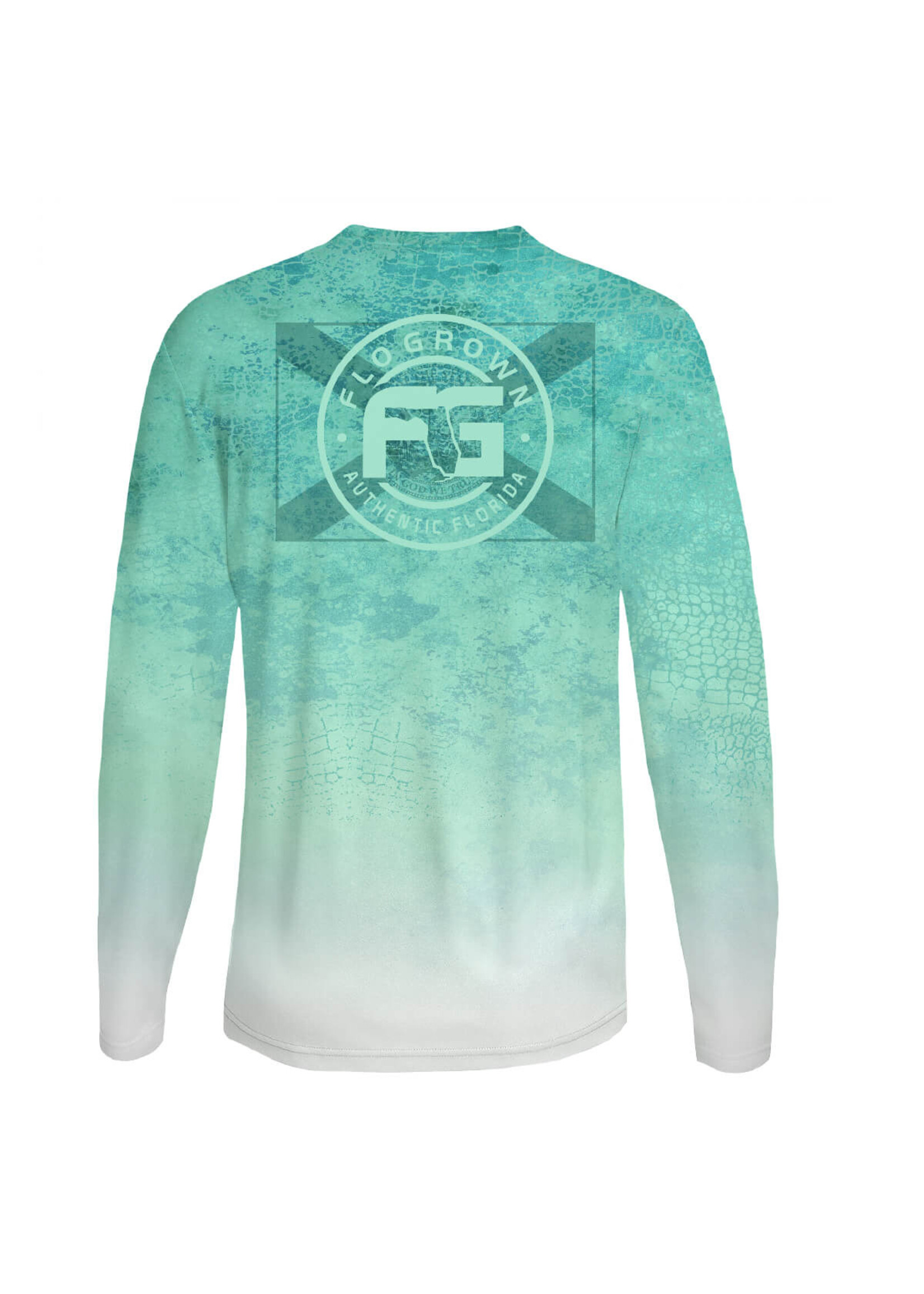 Flogrown Flogrown Performance Sea Foam  Tee